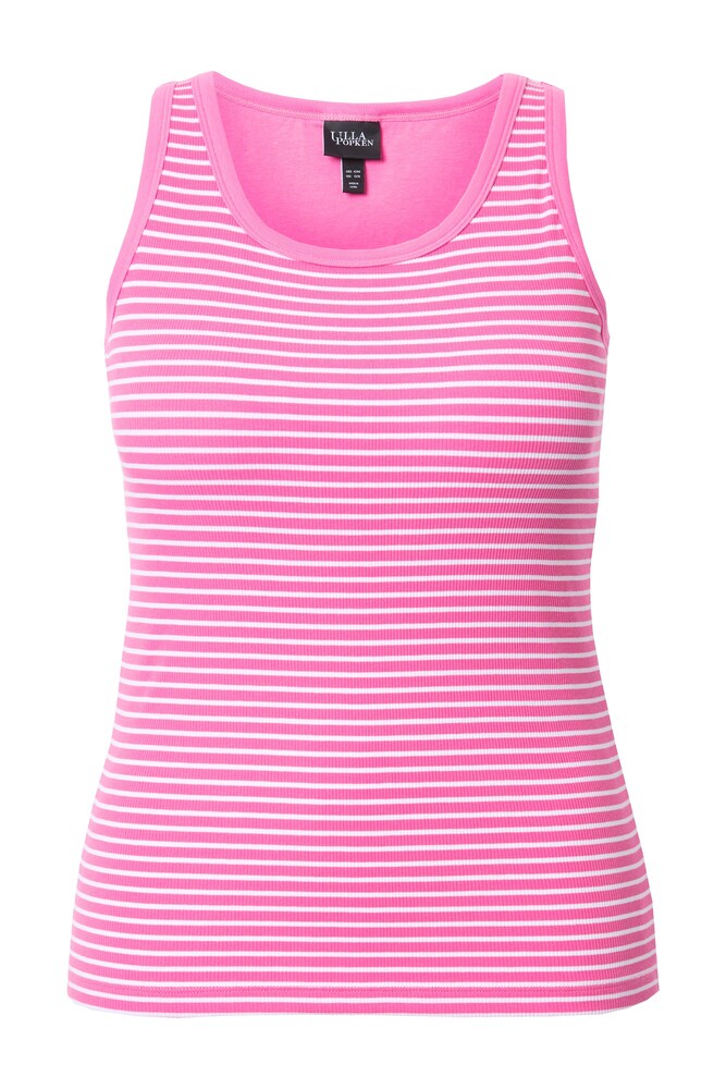 Ulla Popken Shirt Damen Größe 7XL/8XL pink / weiß