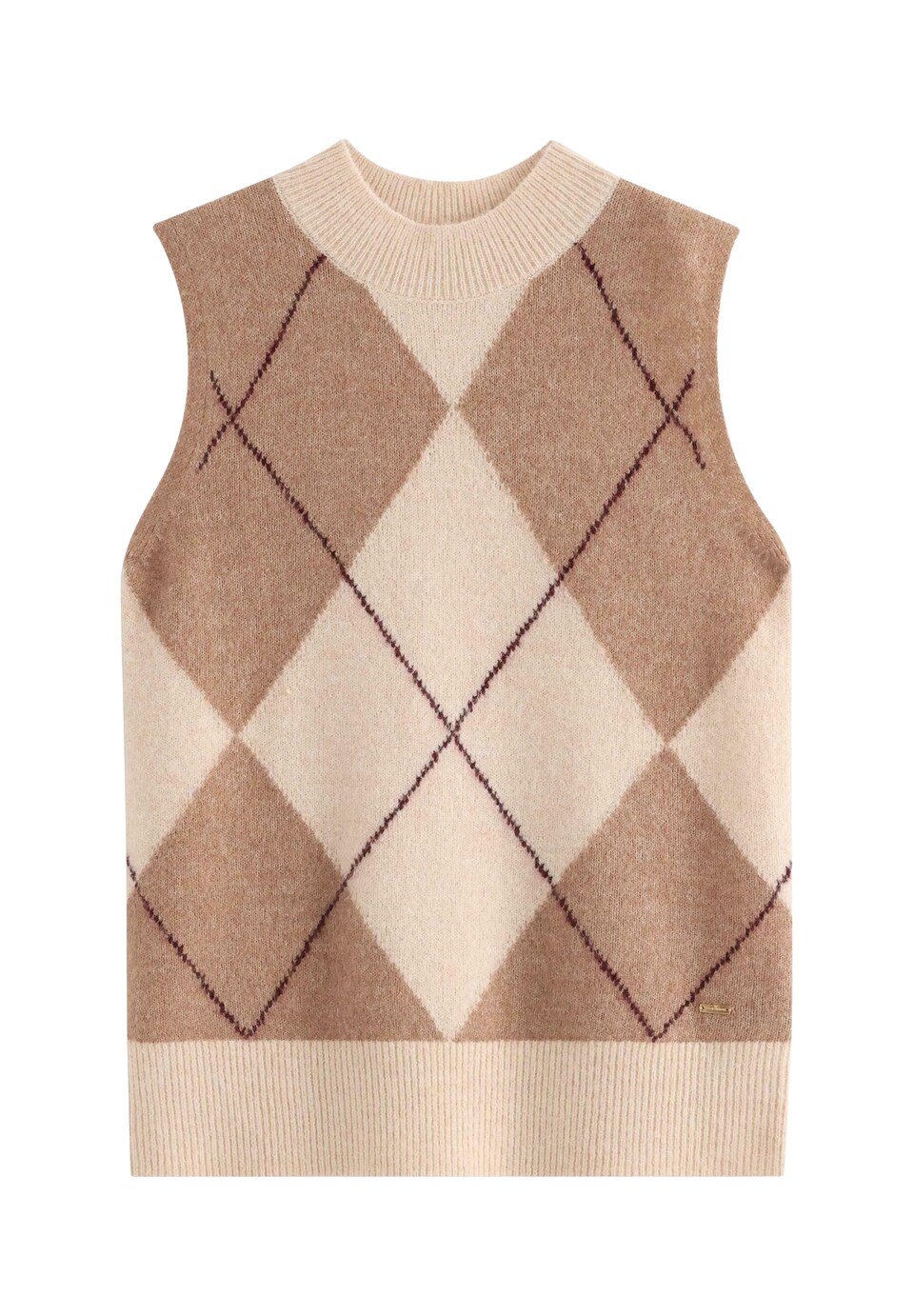 Tröja 'Giselle' beige / brun