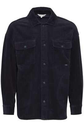 casual friday Tussenjas ‘Corduroy’ Donkerblauw