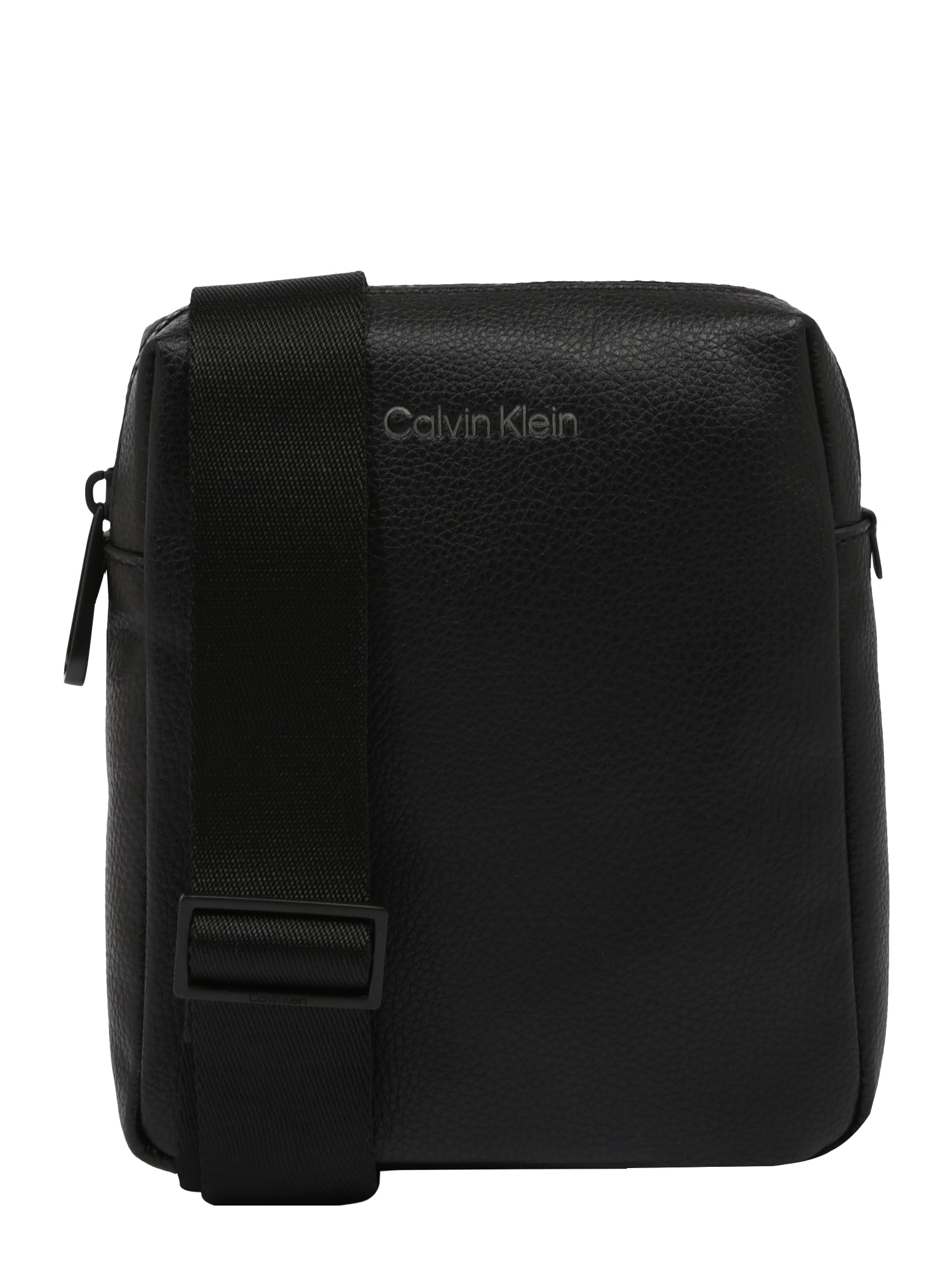 Calvin Klein Pleca soma pelēks / melns