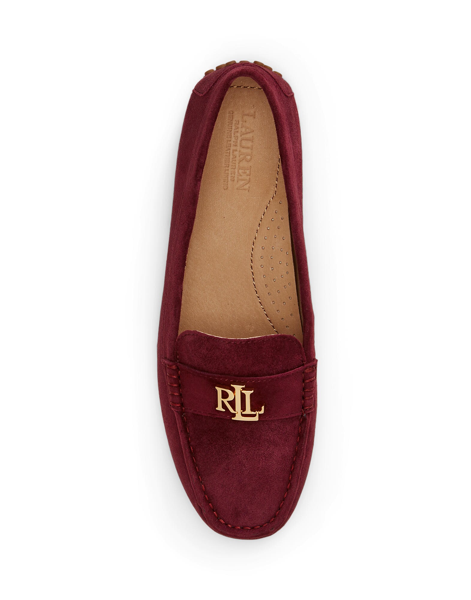 Lauren Ralph Lauren Mocasines 'BARNSBURY' borgoña – imagen 3