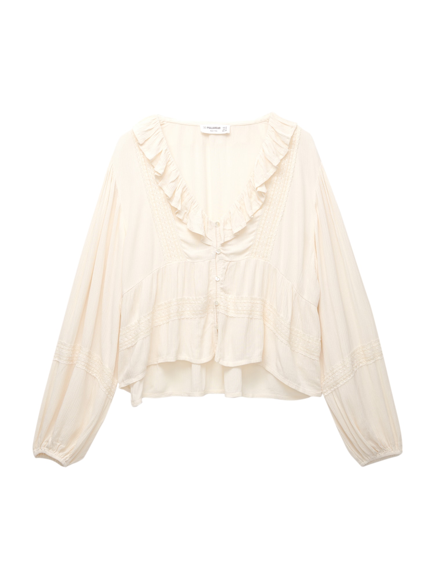 Pull&Bear Bluză  ecru