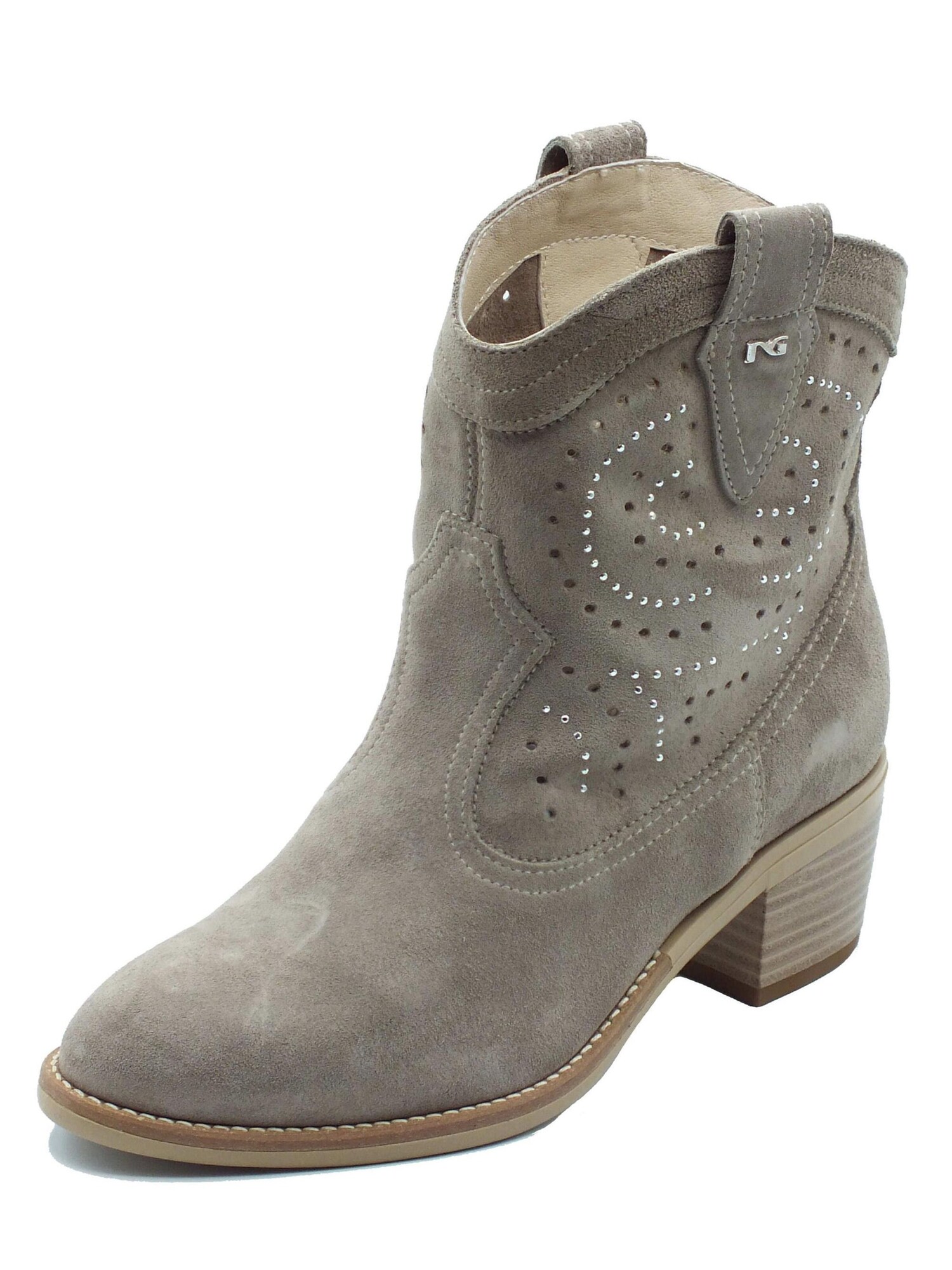 Nero Giardini Botas de tobillo  beige moteado