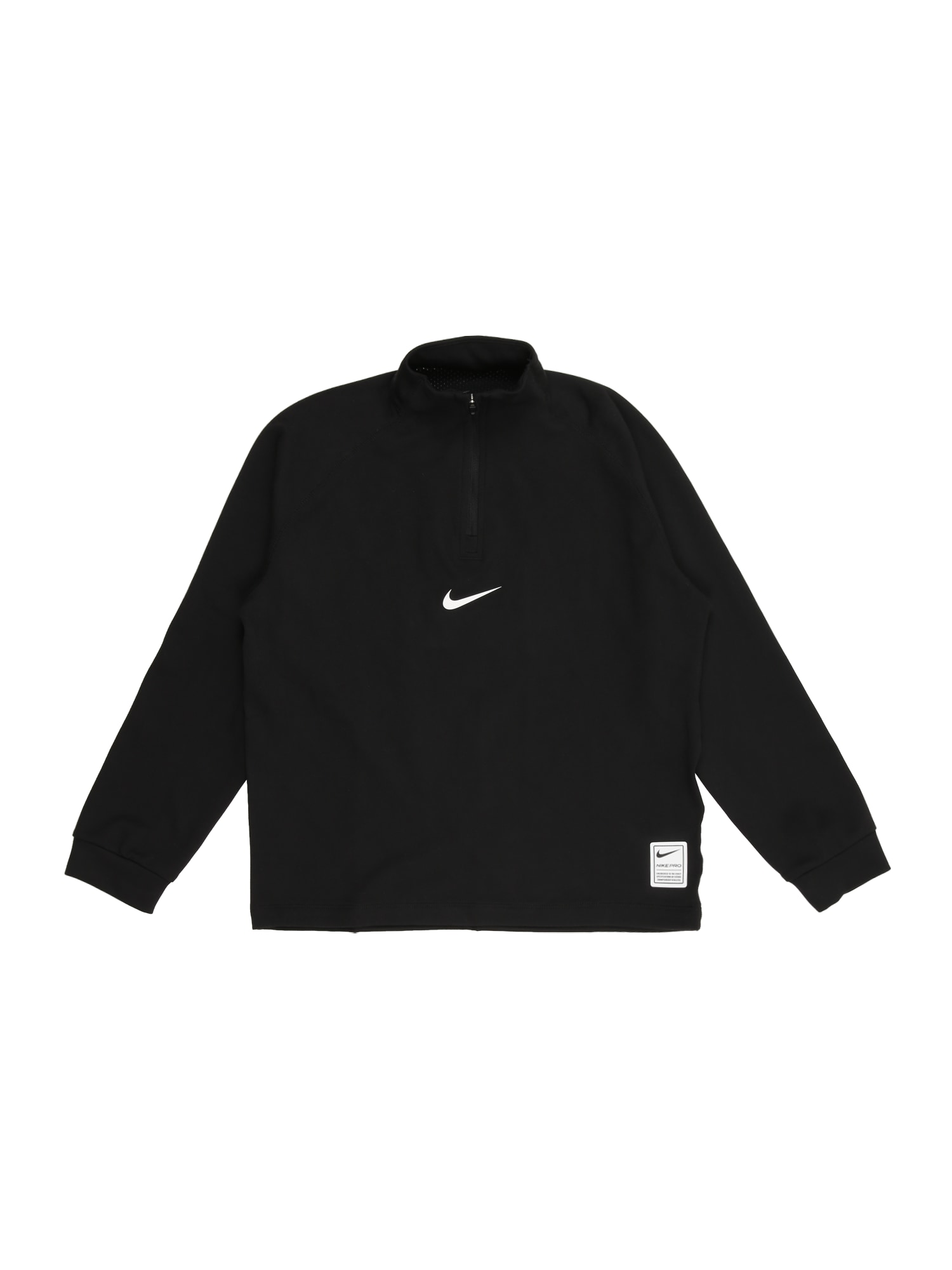 NIKE Tricou funcțional RUN AND PLAY  negru / alb