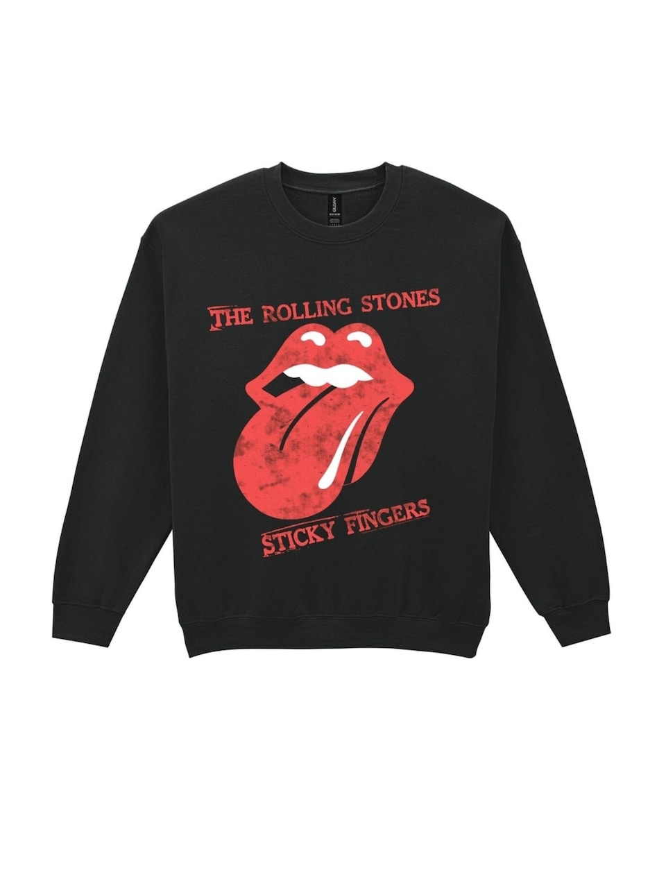 Sweatshirt 'Rolling Stones Sticky fingers Tongue Sweatshirt'