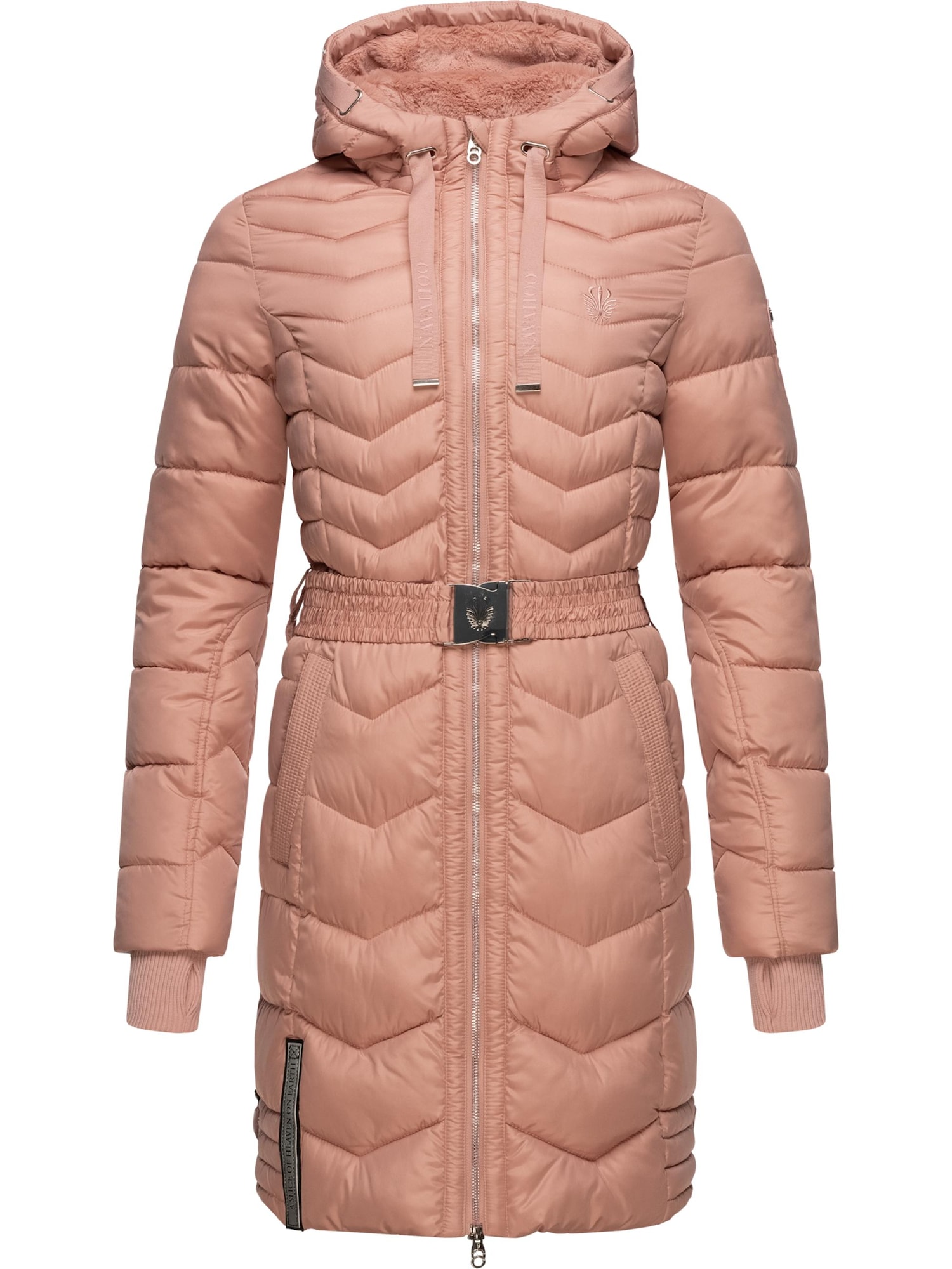 NAVAHOO Palton de iarnă Alpenveilchen  rosé