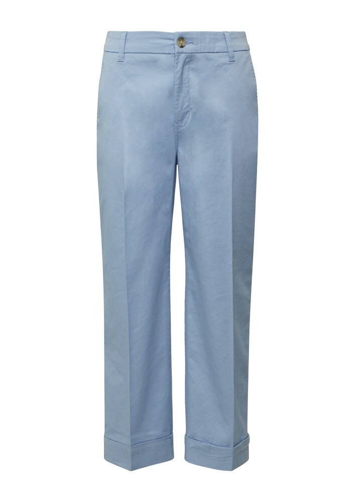 s.Oliver Bügelfaltenhose Damen Größe 56 hellblau