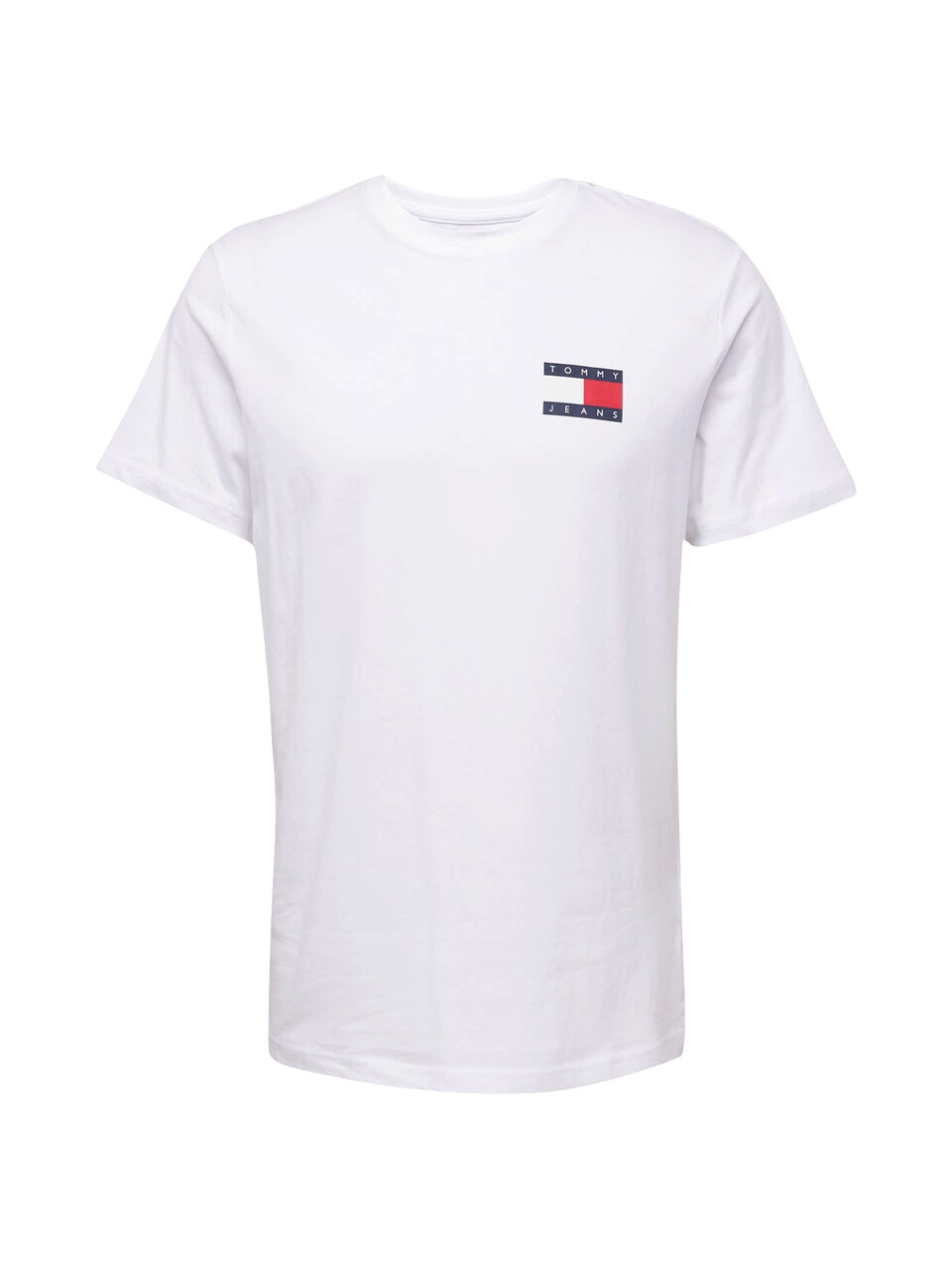 T-shirt 'ESSENTIAL' marinblå / blodröd