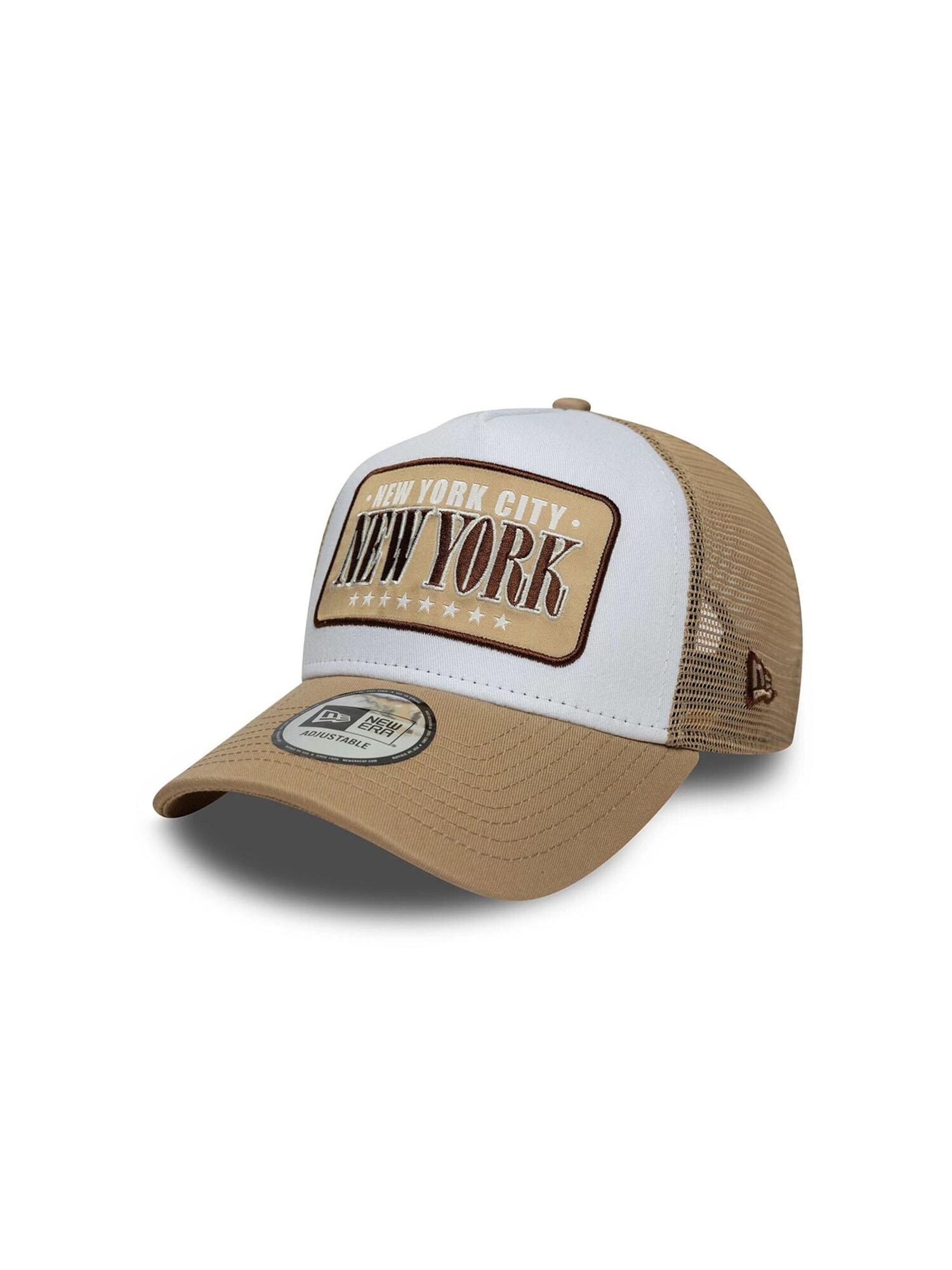 NEW ERA Športová šiltovka '9FORTY Location'  hnedá / svetlohnedá / biela