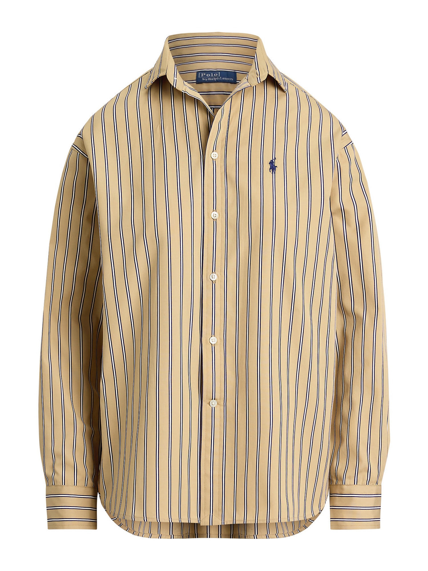 Polo Ralph Lauren Bluză albastru marin / maro / alb