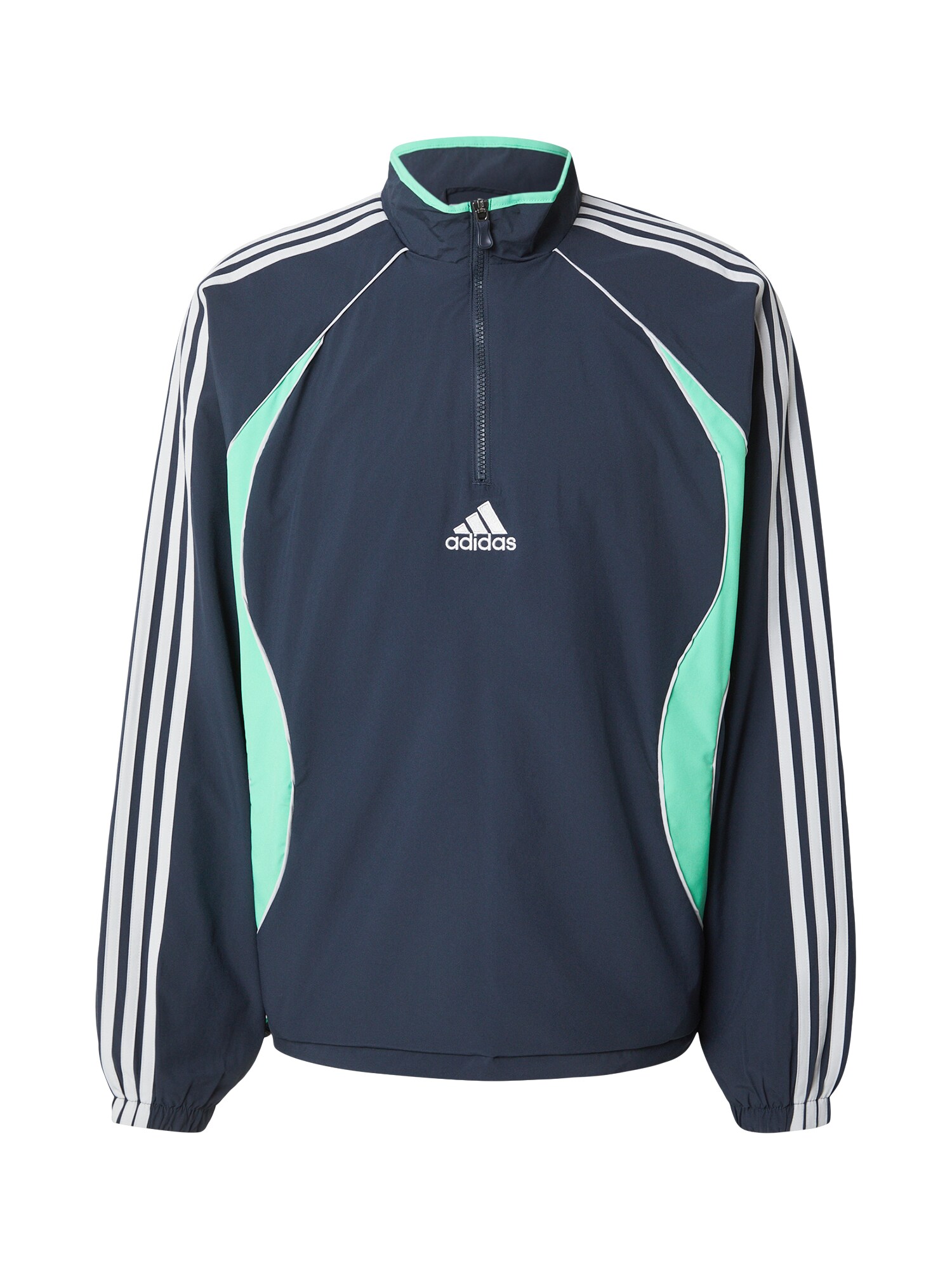 ADIDAS ORIGINALS Geacă de primăvară-toamnă 'TEAMGEIST'  bleumarin / verde deschis / alb