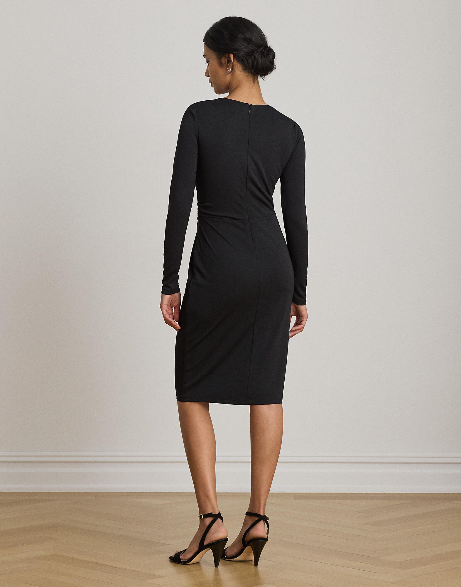 Lauren Ralph Lauren Vestido de tubo negro – imagen 7