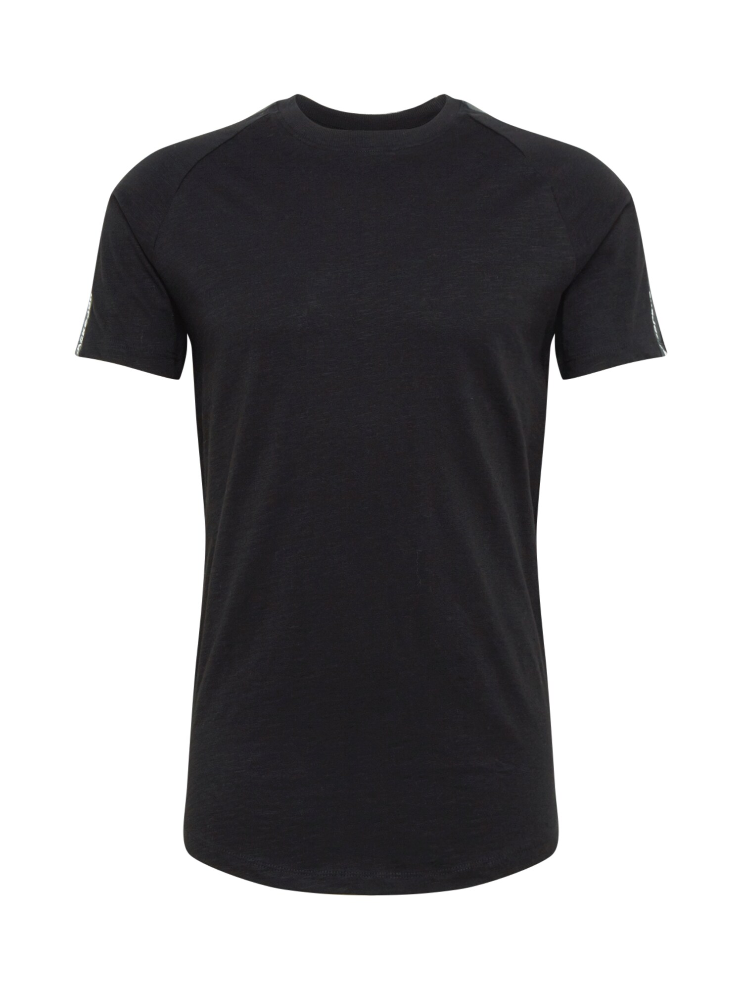 JACK & JONES Marškinėliai 'CURVE TRAIN '  juoda