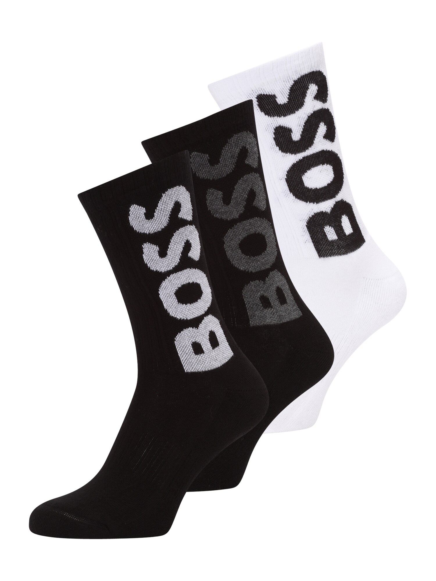 BOSS Zokni  antracit / világosszürke / fekete / fehér akciós termékkép 1
