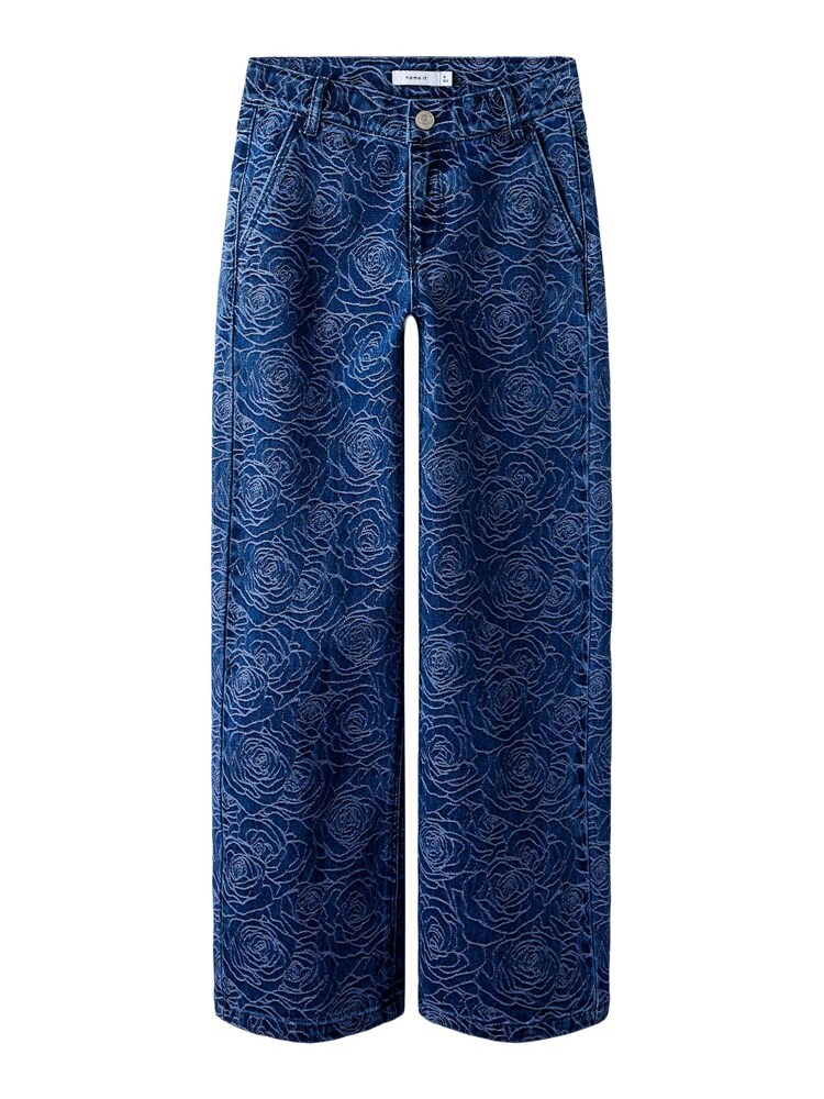 NAME IT Jeans Mädchen Größe 158 blau