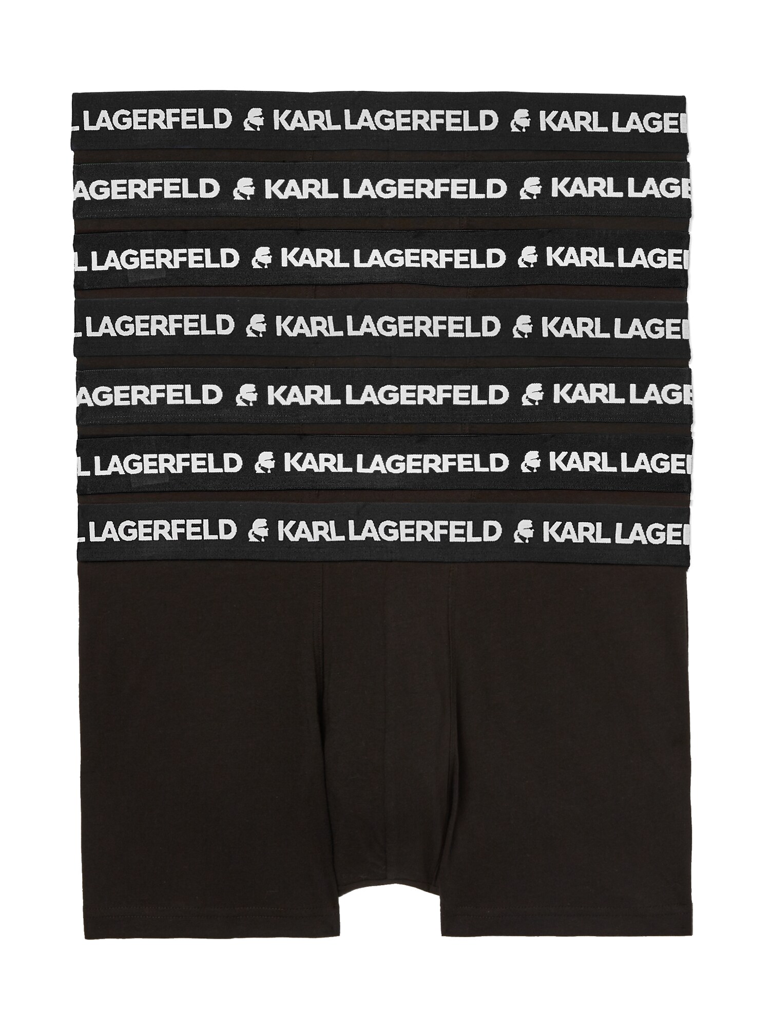 Karl Lagerfeld Boxeri  negru / alb