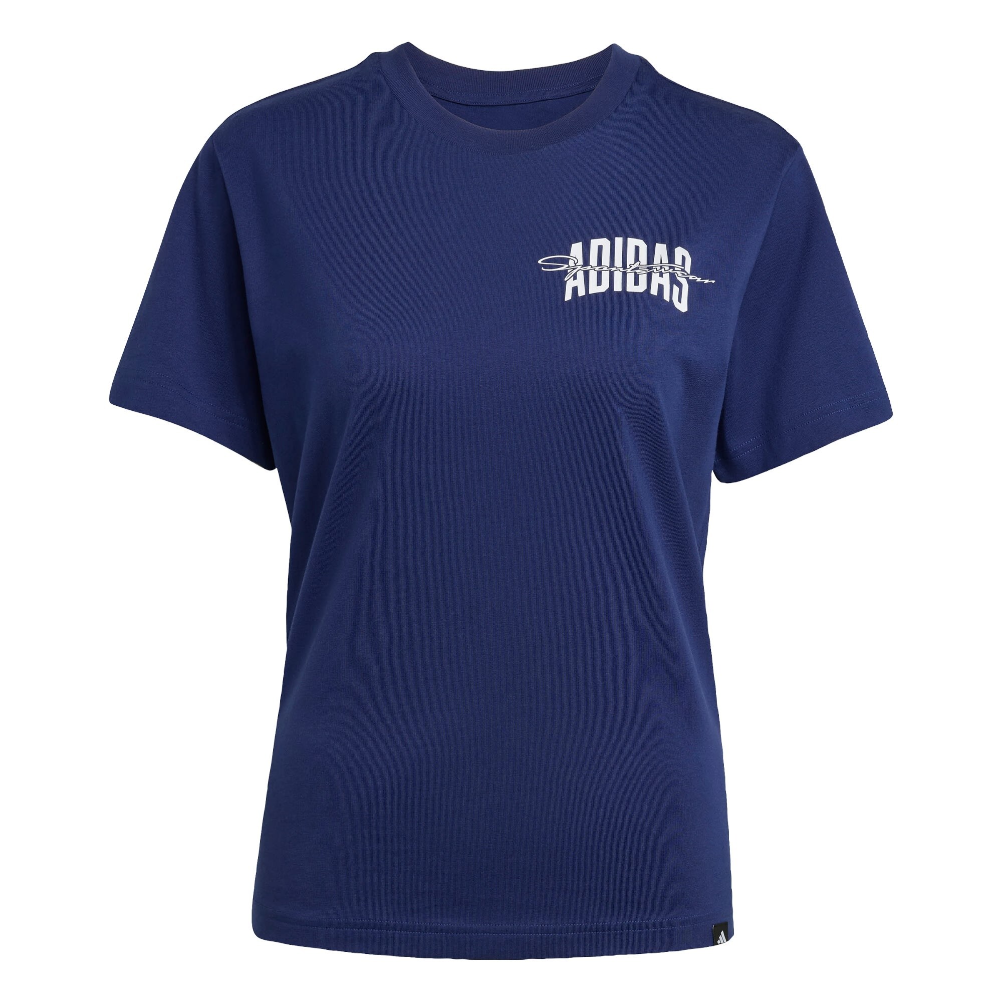ADIDAS SPORTSWEAR Tricou funcțional Collegiate  albastru închis / alb