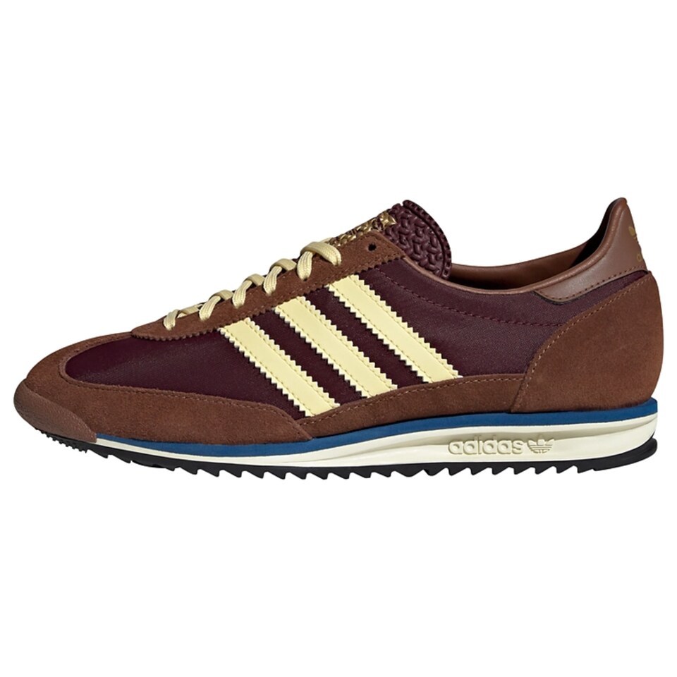 Låg sneaker 'SL 72' elfenben / kastanjebrun