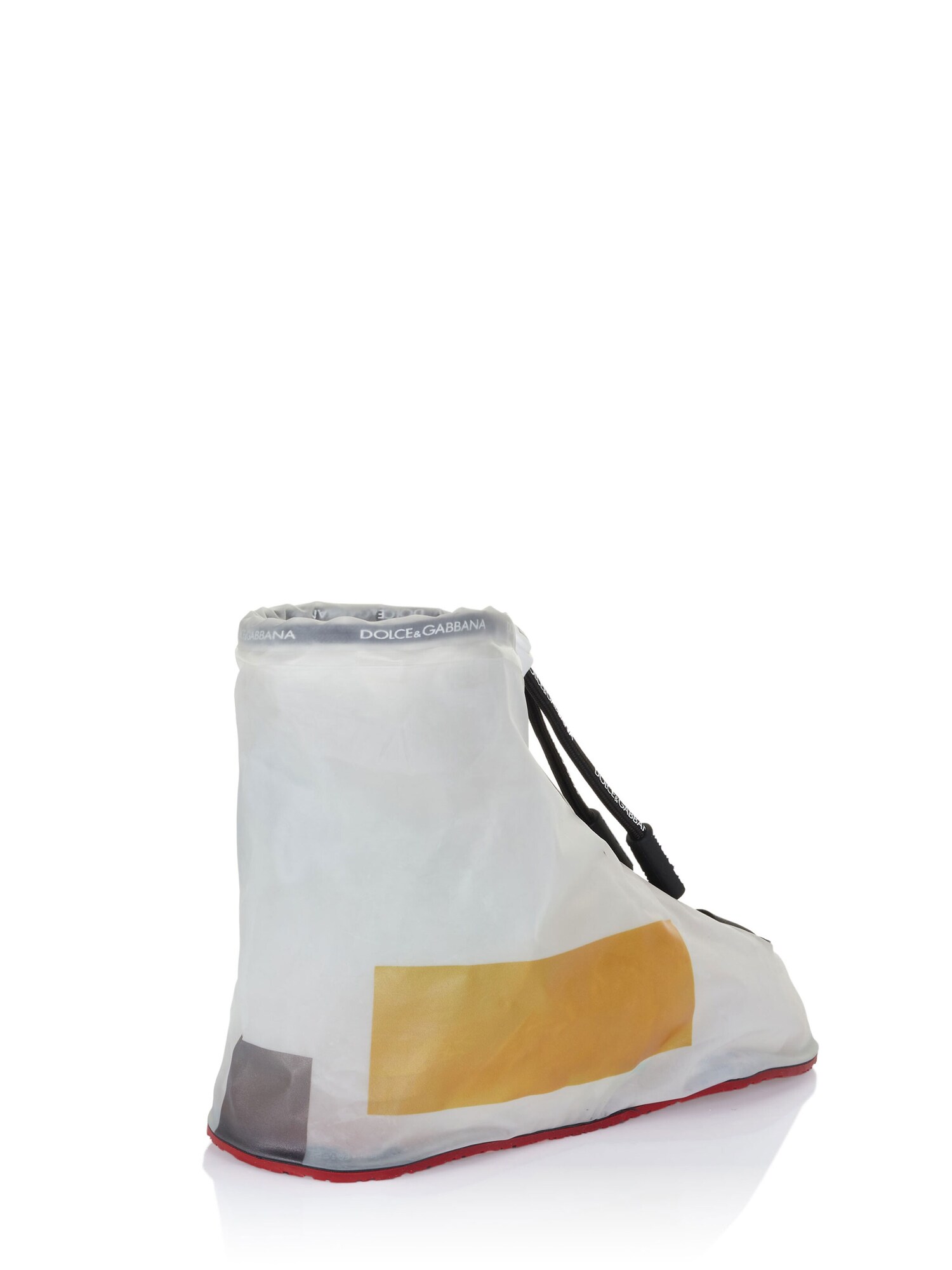 DOLCE & GABBANA Zapatillas deportivas altas 'Dolce & Gabbana Galoschen transparent'  transparente – imagen 3