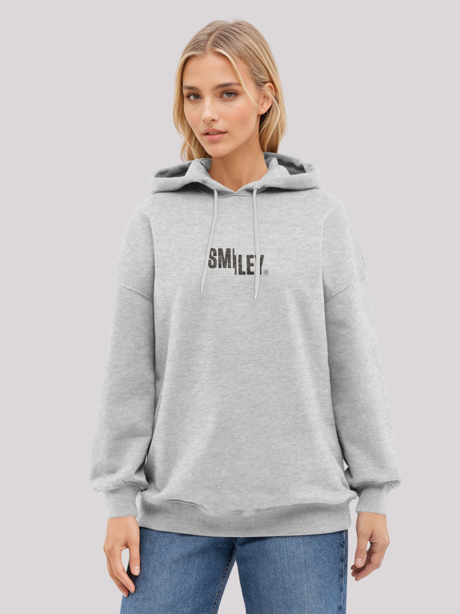 Thumbnail - Sweatshirt 'Smiley brown'