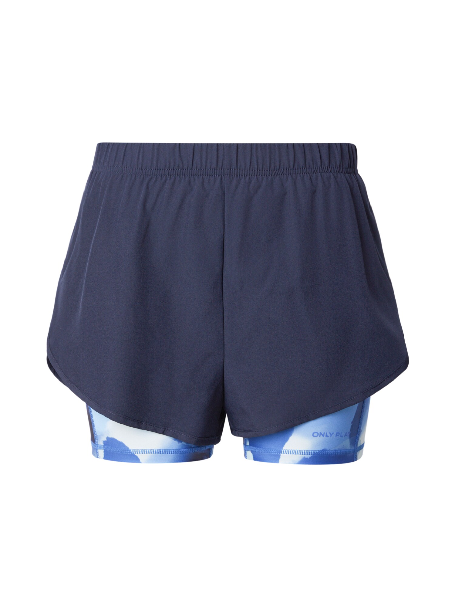 ONLY PLAY Pantaloni sport 'ONPDOT-2'  albastru marin / azuriu / alb
