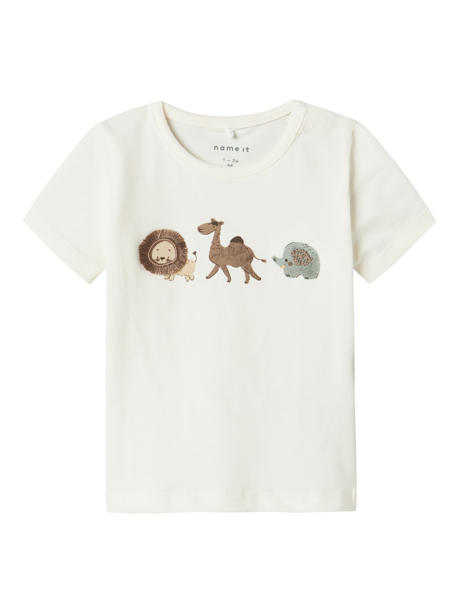 NAME IT Tricou NBMJUKE  ombră / galben lămâie / verde deschis / alb