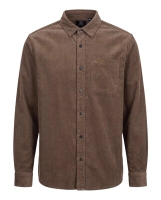 Volcom Camisa 'Zander'  chocolate