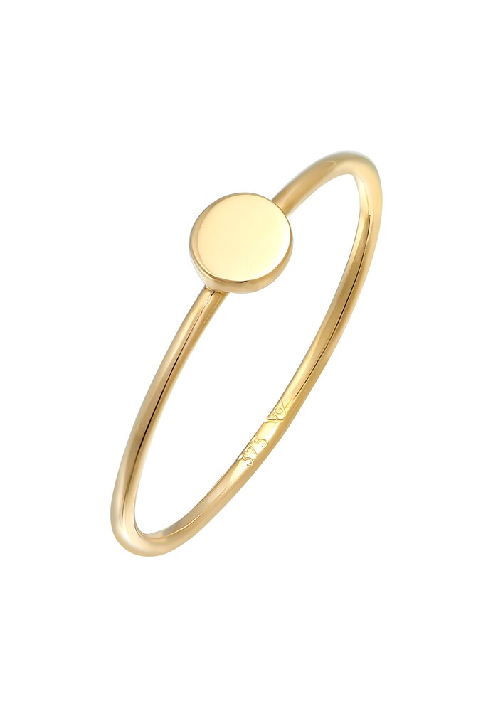 ELLI PREMIUM Ring 'Geo' Damen Größe 58 gold