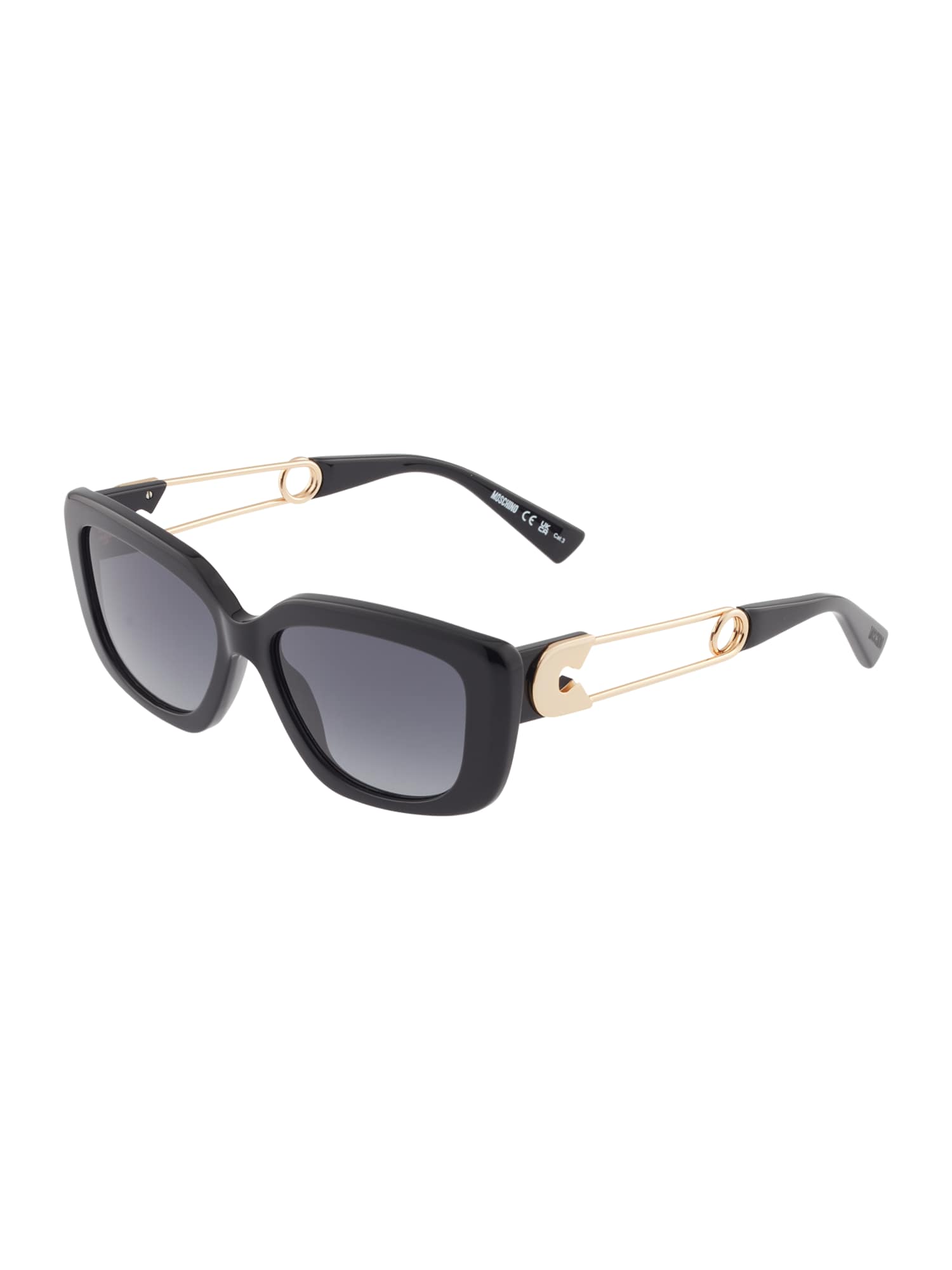 MOSCHINO Ochelari de soare  auriu / albastru violet / negru