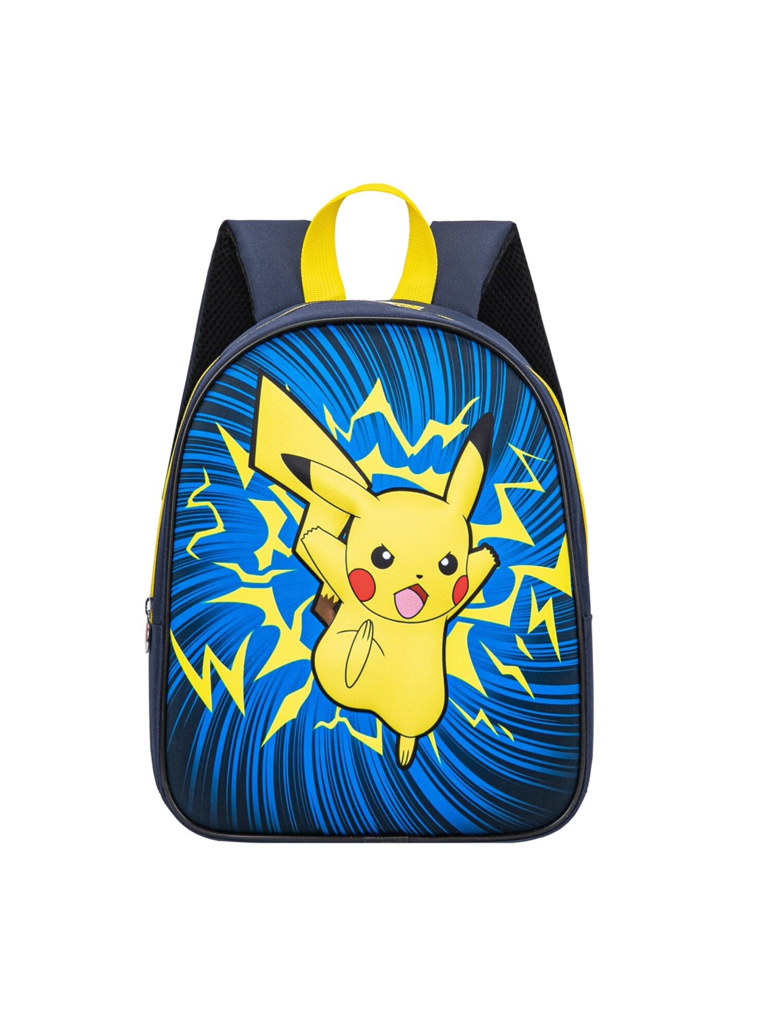 Pokémon Rugzak 'Pokémon Pikachu Rugzak Kinderen – Rugtas Jongens – Donkerblauw – Hoogte 31 Cm' Blauw