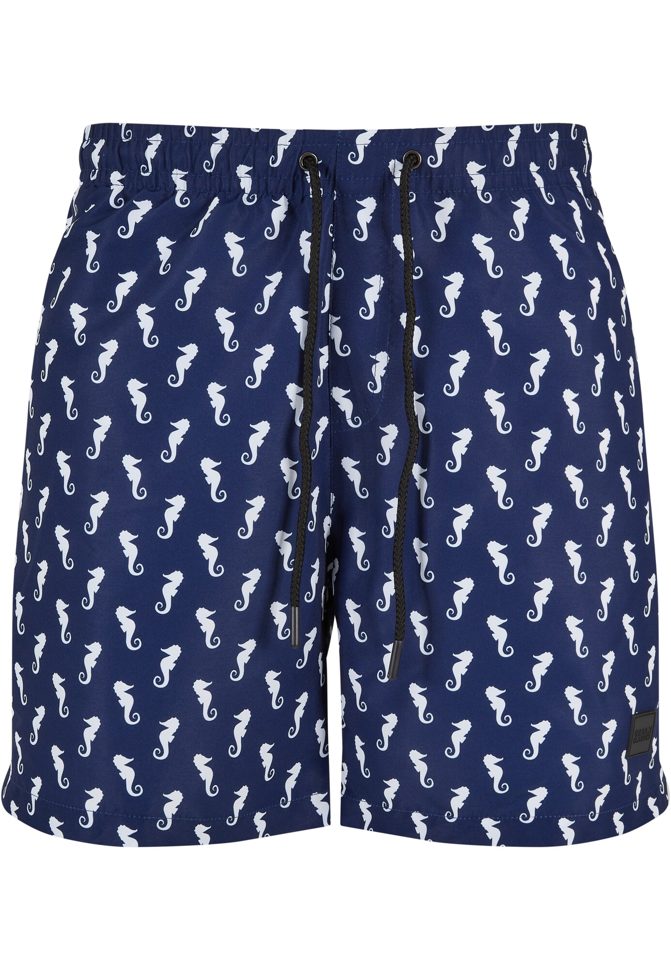Urban Classics Calções de banho  azul ultramarinho / branco