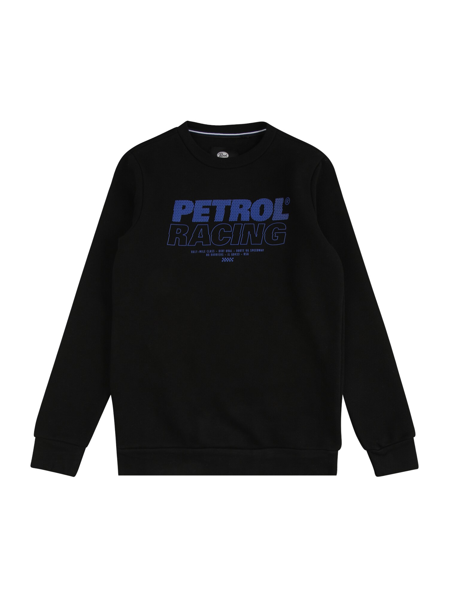 Petrol Industries Mikina  modrá / čierna