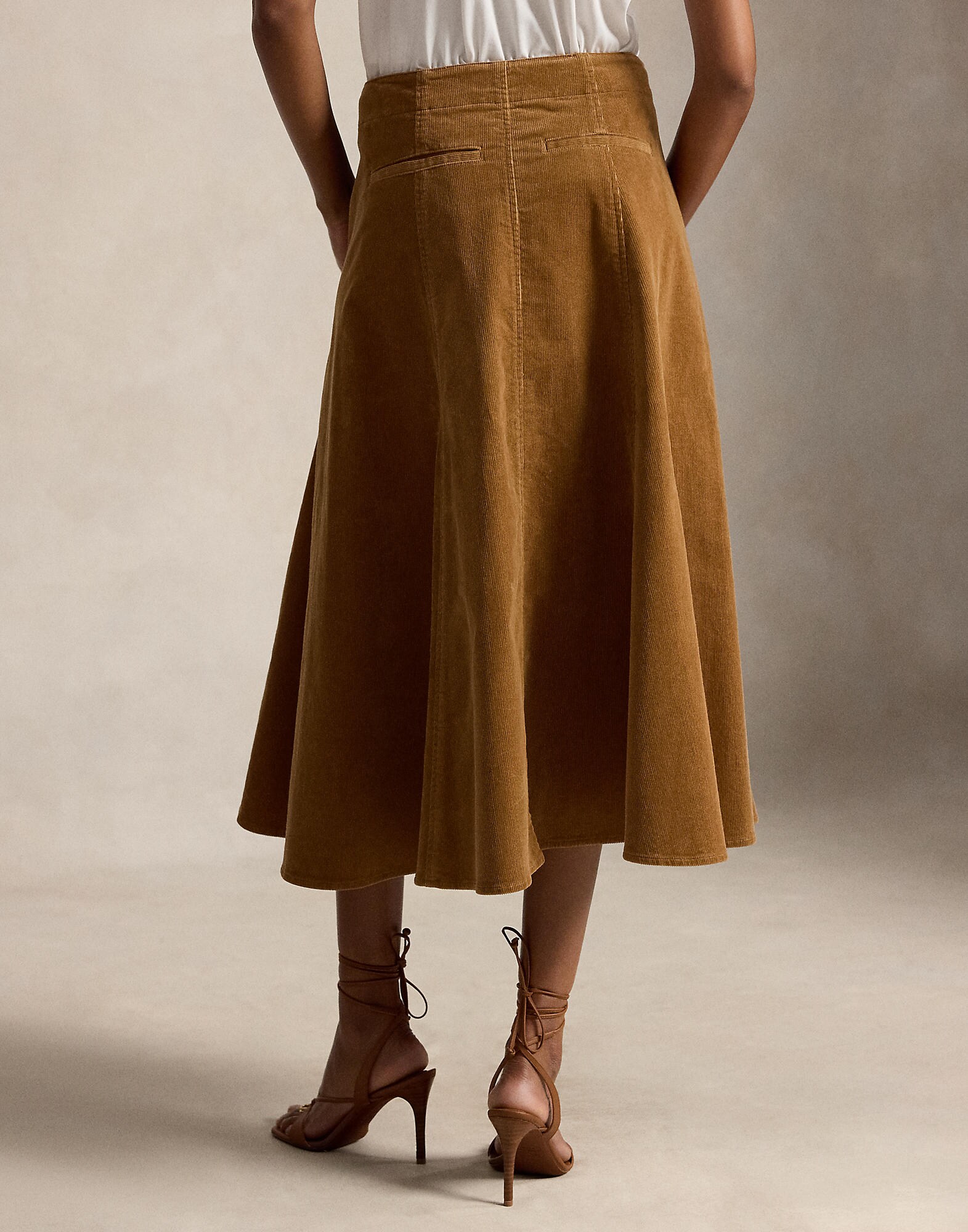 Polo Ralph Lauren Falda caramelo – imagen 3
