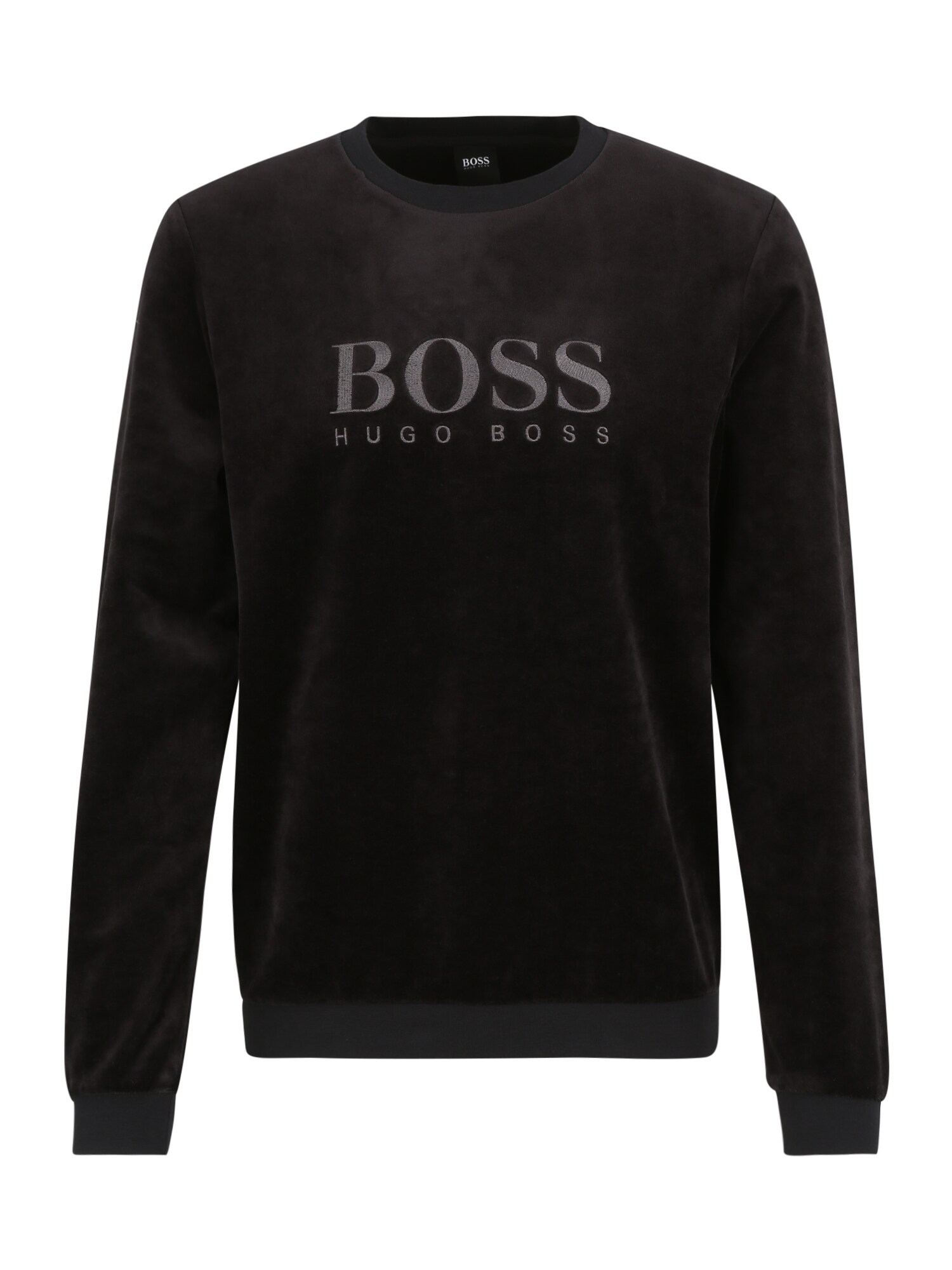 BOSS Megztinis be užsegimo  juoda
