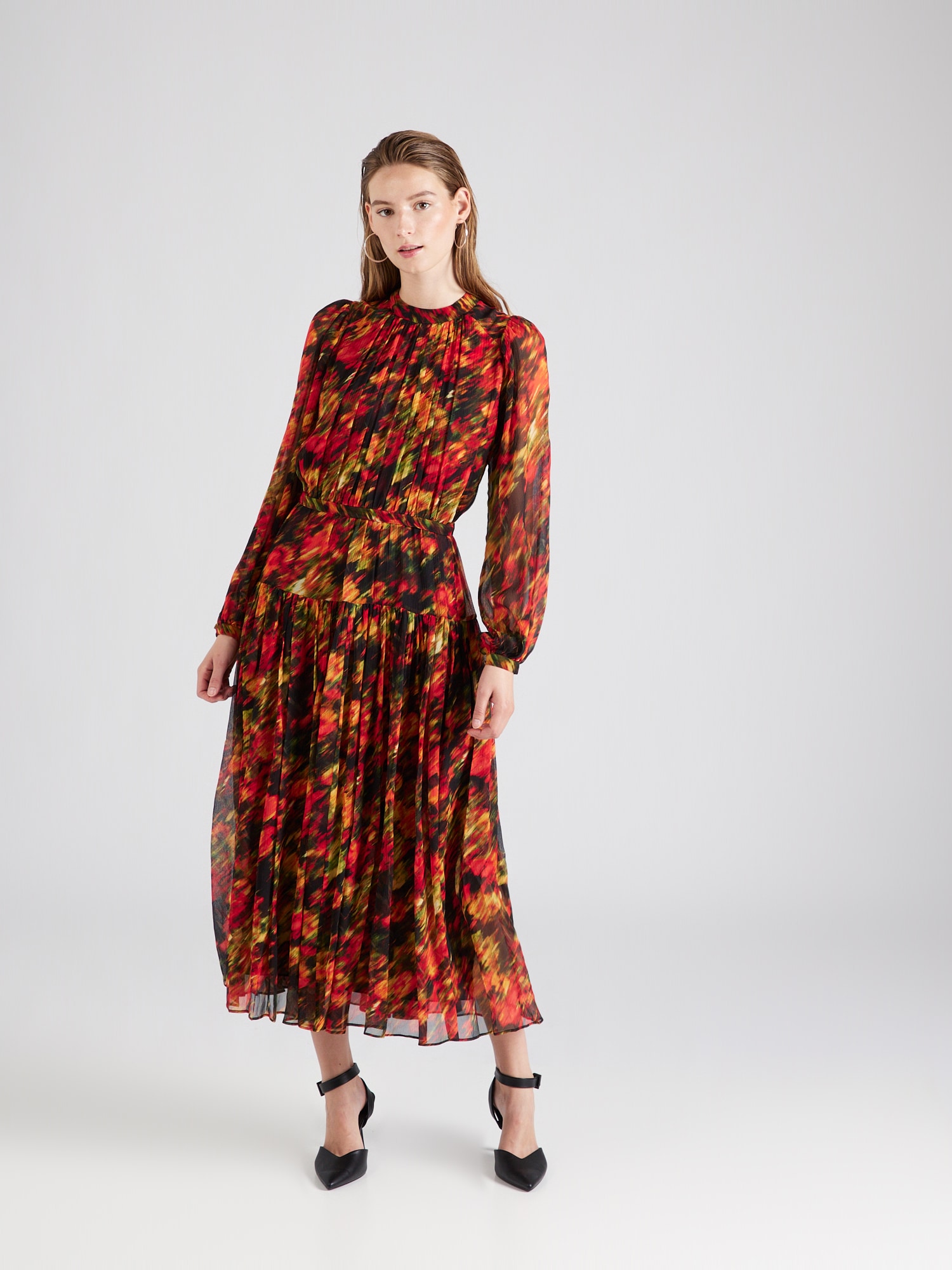 3.1 Phillip Lim Ruha  világos bézs / olíva / gránátalma / fekete termék 2. képe