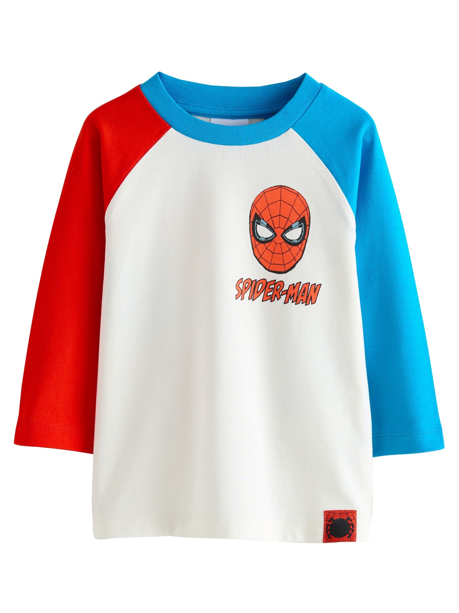 Next Tricou Spider Man  azur / sângeriu / negru / alb