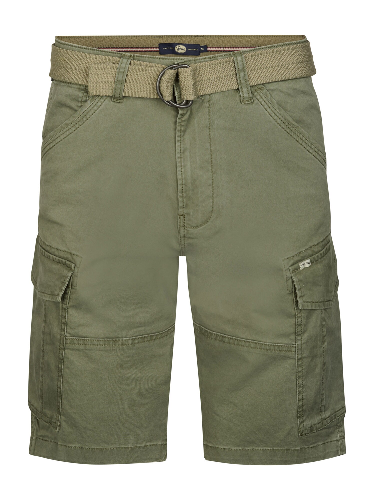 Petrol Industries Pantaloni cu buzunare  oliv