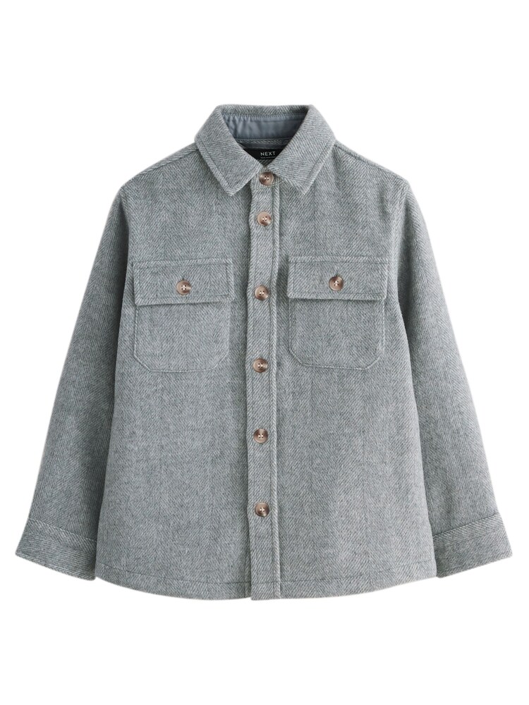 Next Jacke Jungen Größe 116 grau / hellgrau