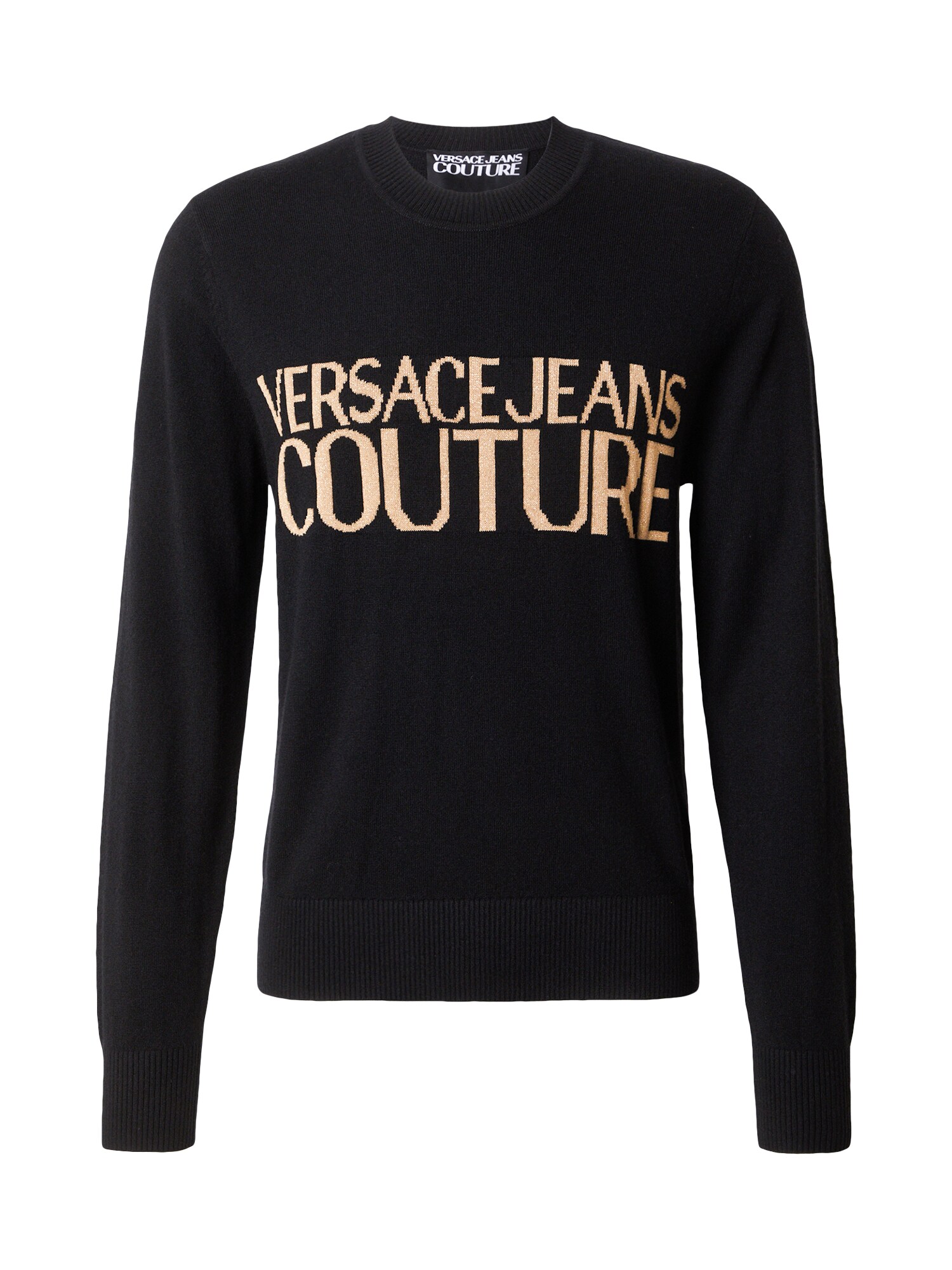 Versace Jeans Couture Sveter  kapučíno / čierna