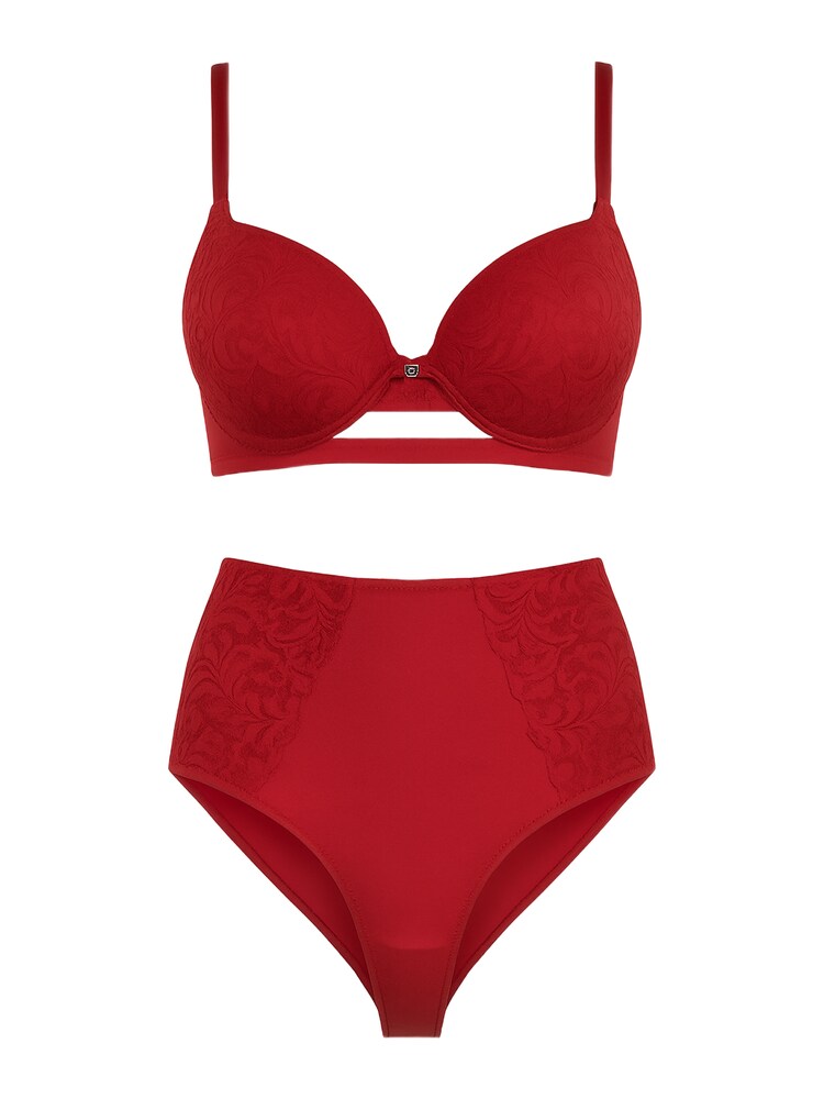 C&City Wäsche-Sets Damen Größe 95 rot