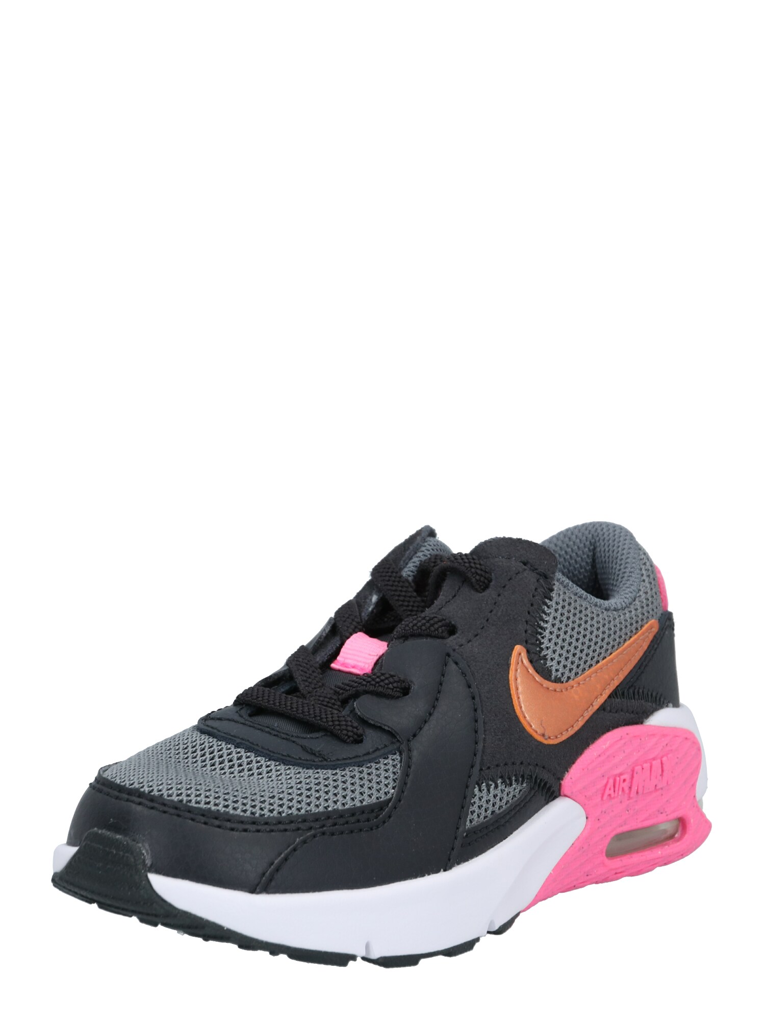 Nike Sportswear Sportbačiai 'Air Max Excee'  juoda / rožinė / pilka