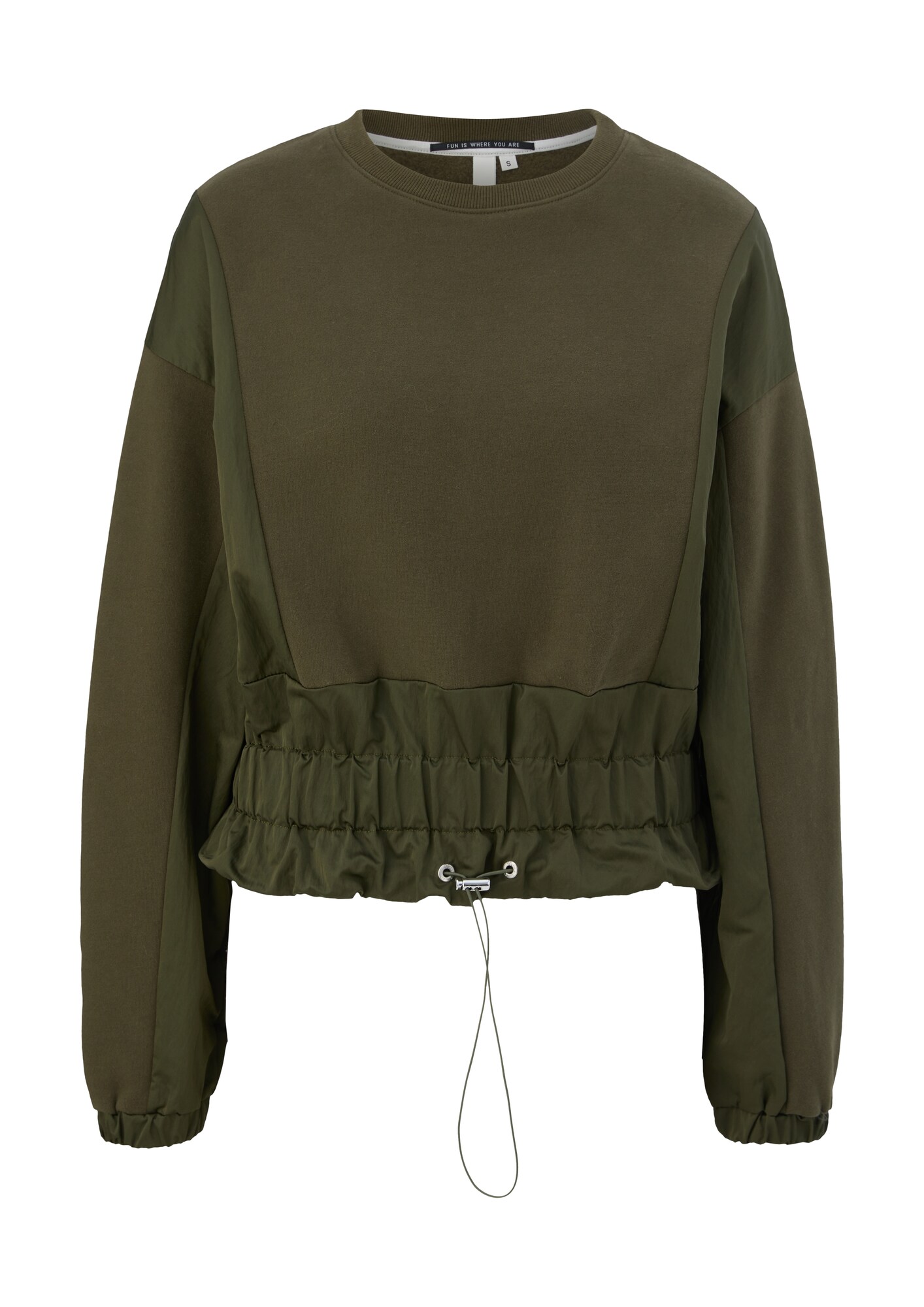 QS by s.Oliver QS by s.Oliver Sweatshirt grün