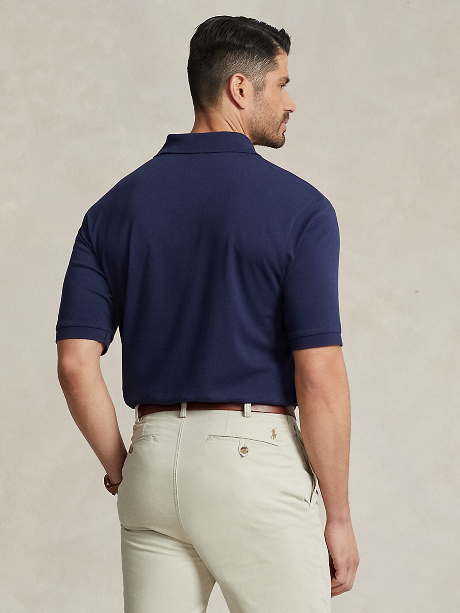 Polo Ralph Lauren Big & Tall Tričko námornícka modrá (obrázok 3)