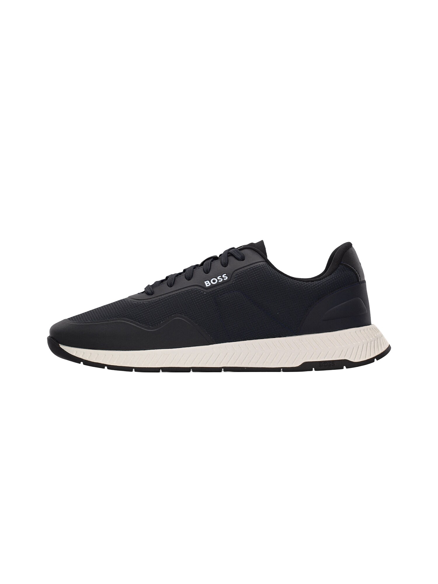 BOSS Sneaker low 'Titanium'  albastru marin