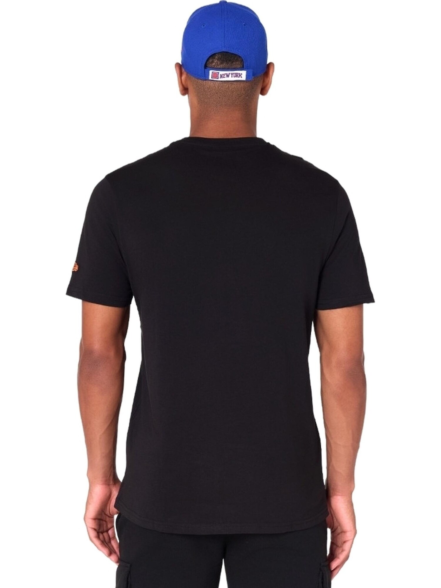 NEW ERA Camiseta 'Camiseta new era negra new york knicks nos nba regular tee neykni'  negro – imagen 2