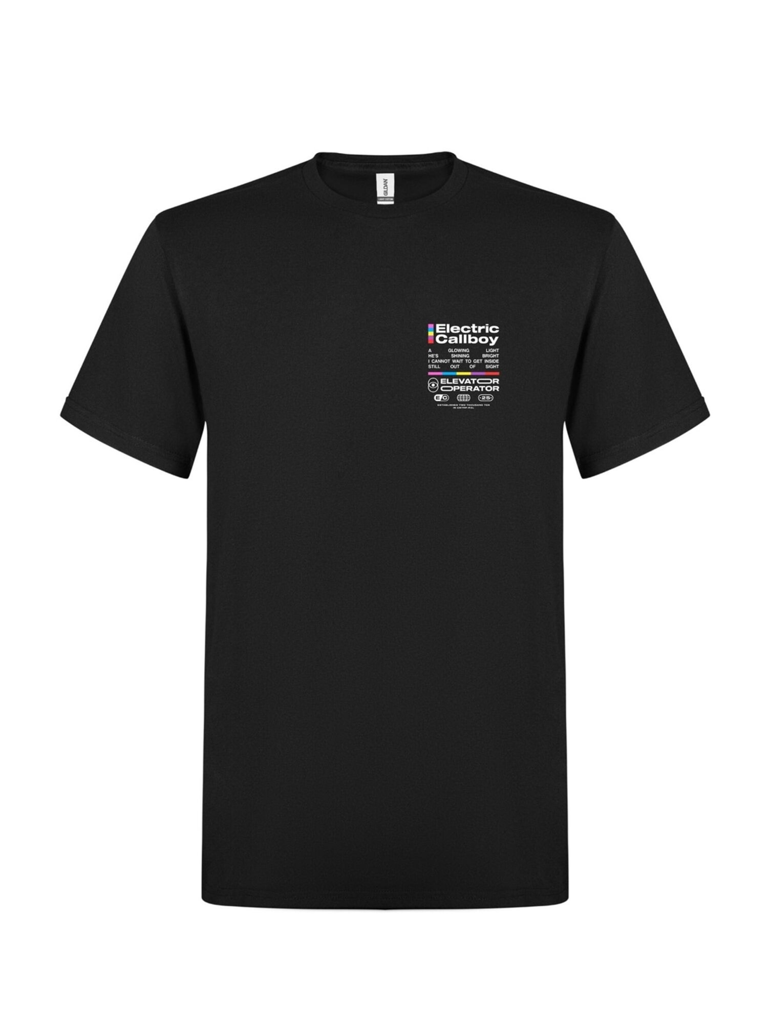 Electric Callboy. Camiseta 'Electric Callboy Up And Down T-Shirt' negro – imagen 1