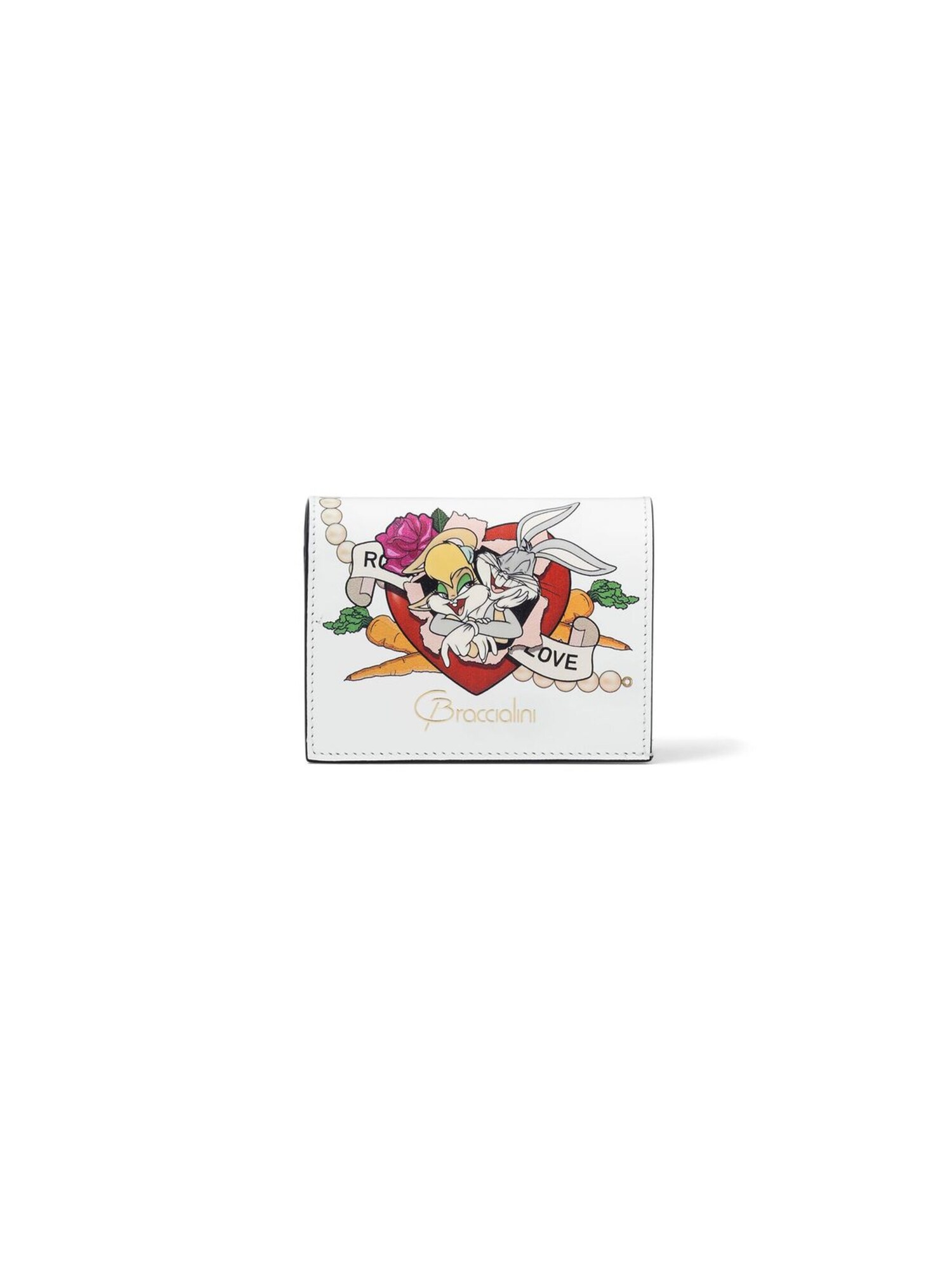 Braccialini Cartera 'Wallet Looney Tunes'  blanco