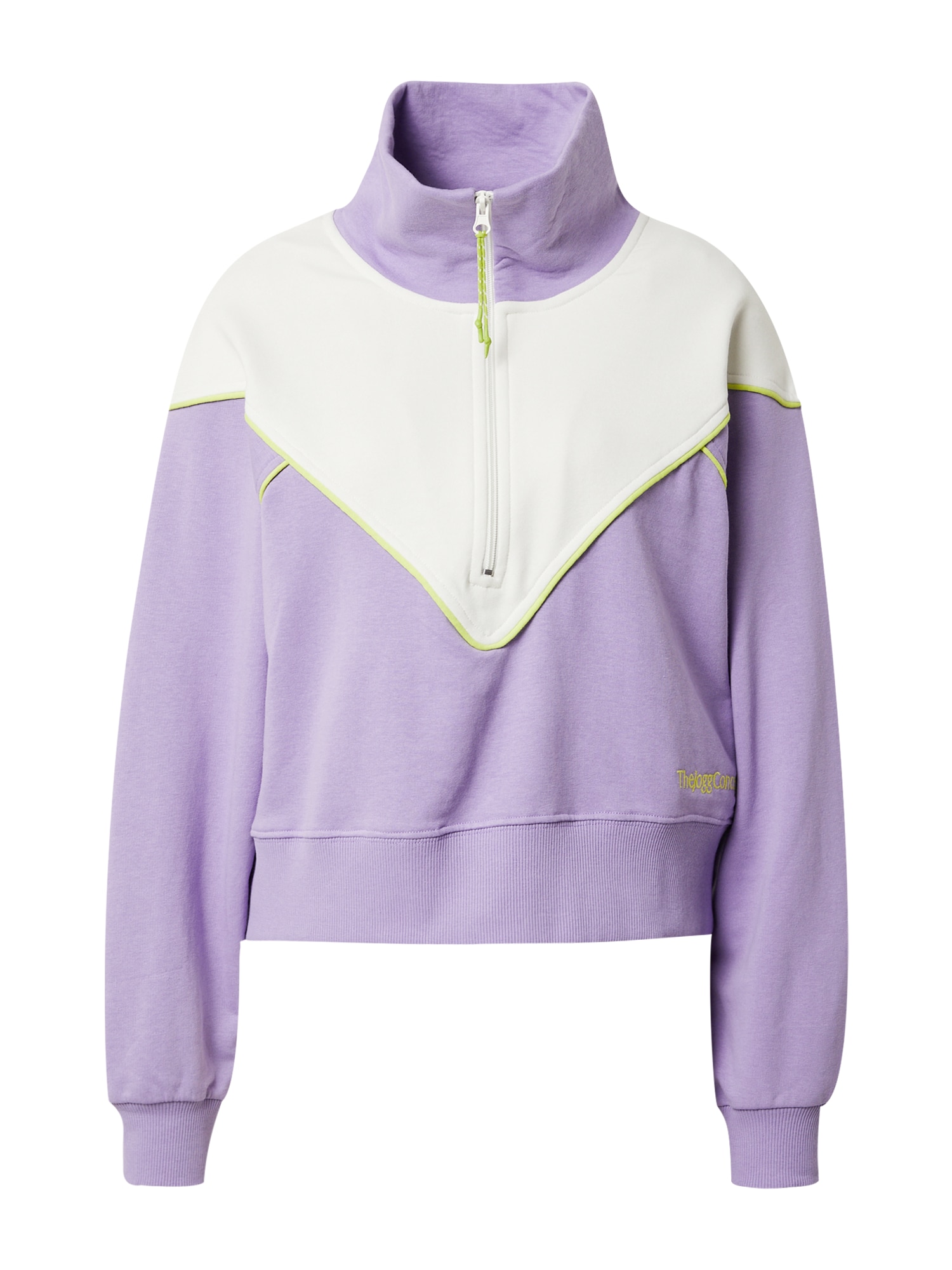 The Jogg Concept Sweatshirt 'SAFINE'  amarelo / roxo / branco