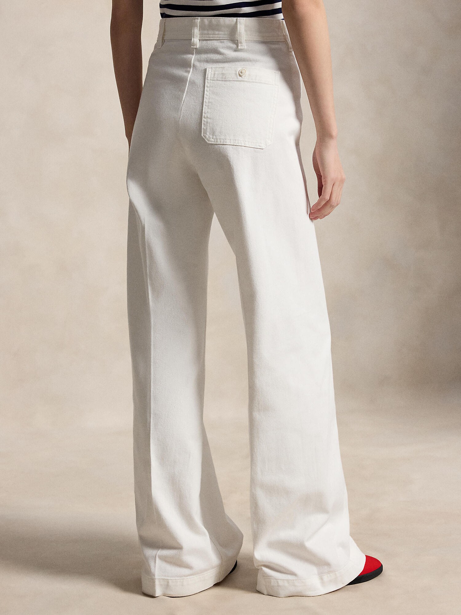 Polo Ralph Lauren Pantalón de pinzas  blanco – imagen 7