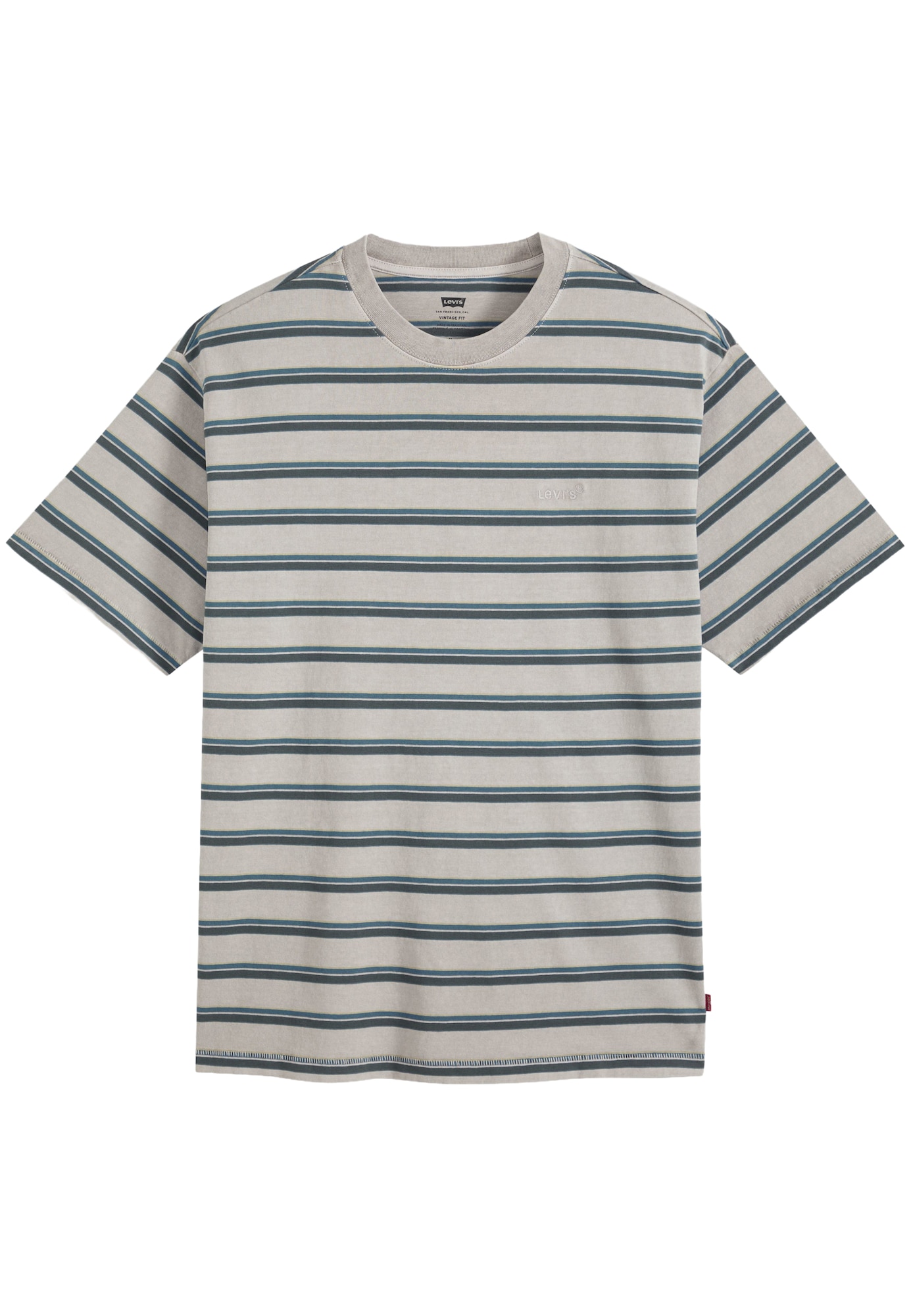 LEVI'S ® Tričko 'RED TAB'  svetložltá / antracitová / sivobéžová / smaragdová